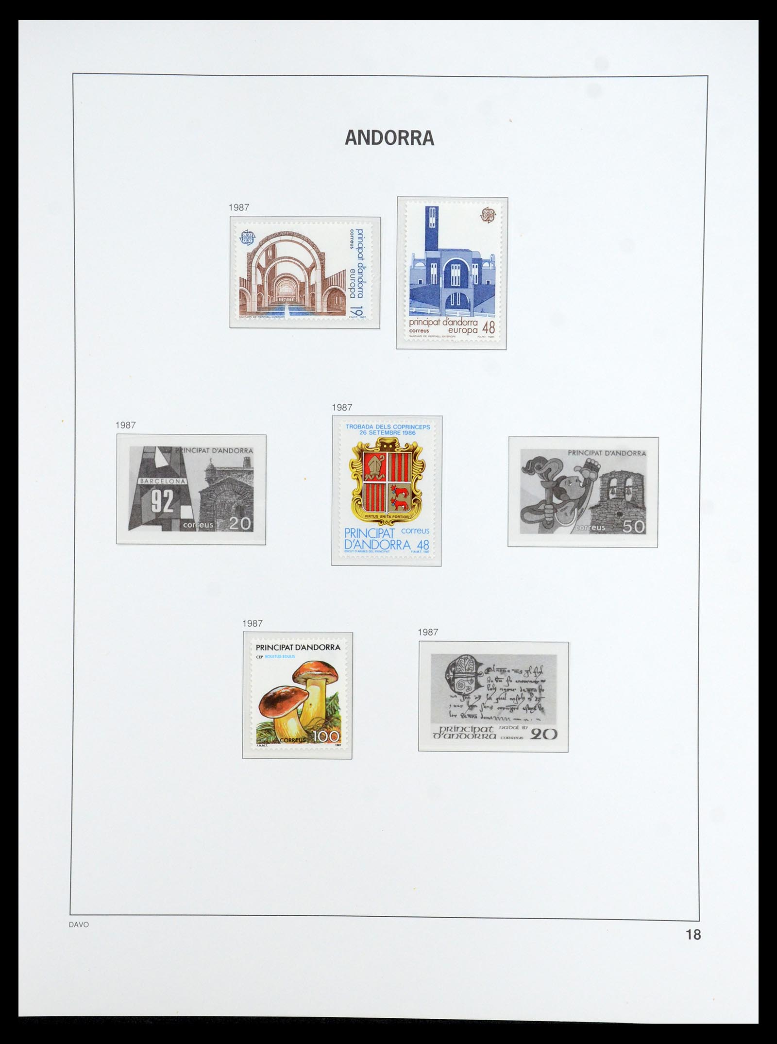 35800 322 - Stamp Collection 35800 Spain topcollection 1850-1992.