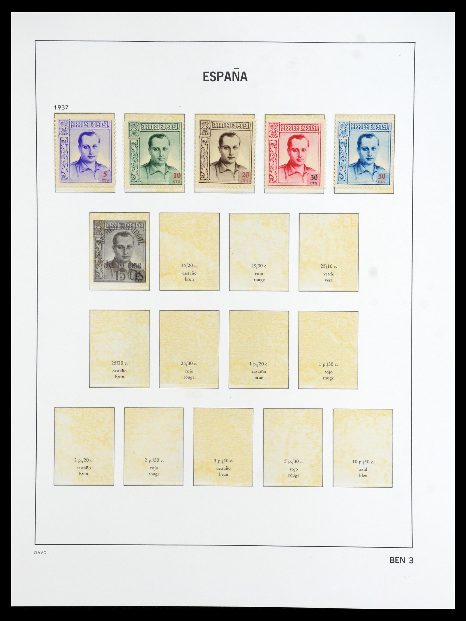 35800 325 - Stamp Collection 35800 Spain topcollection 1850-1992.