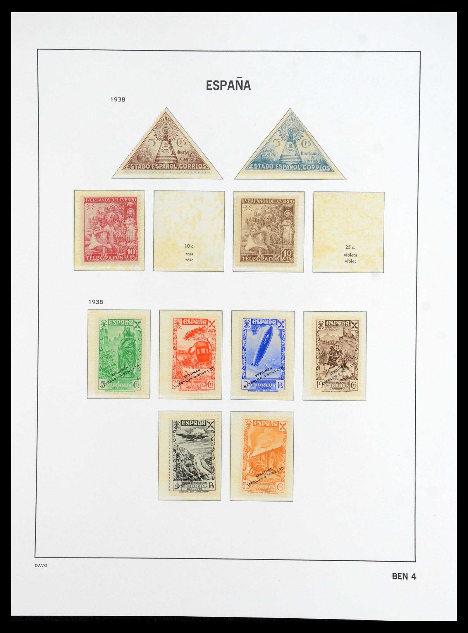 35800 326 - Stamp Collection 35800 Spain topcollection 1850-1992.