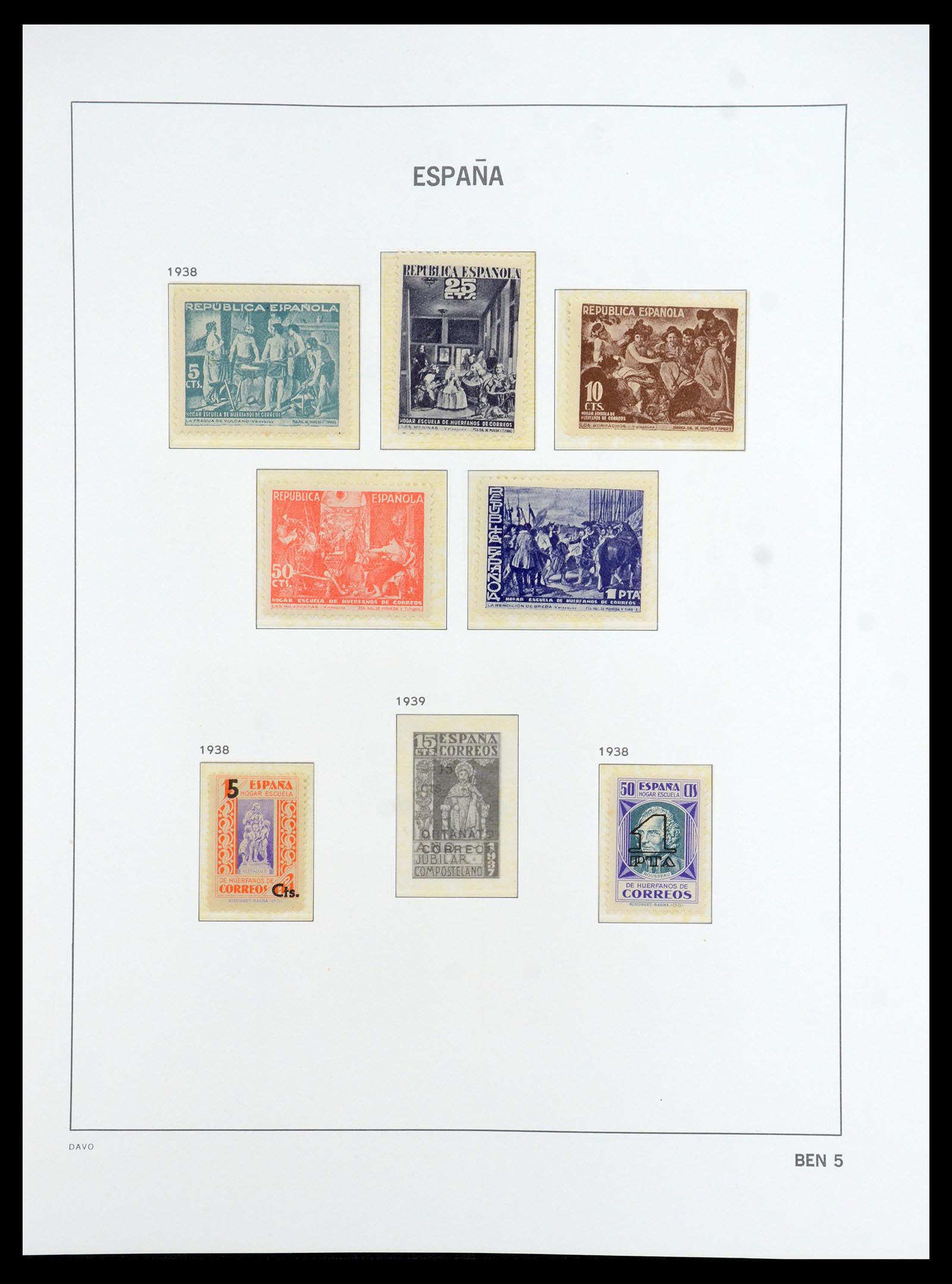 35800 327 - Stamp Collection 35800 Spain topcollection 1850-1992.