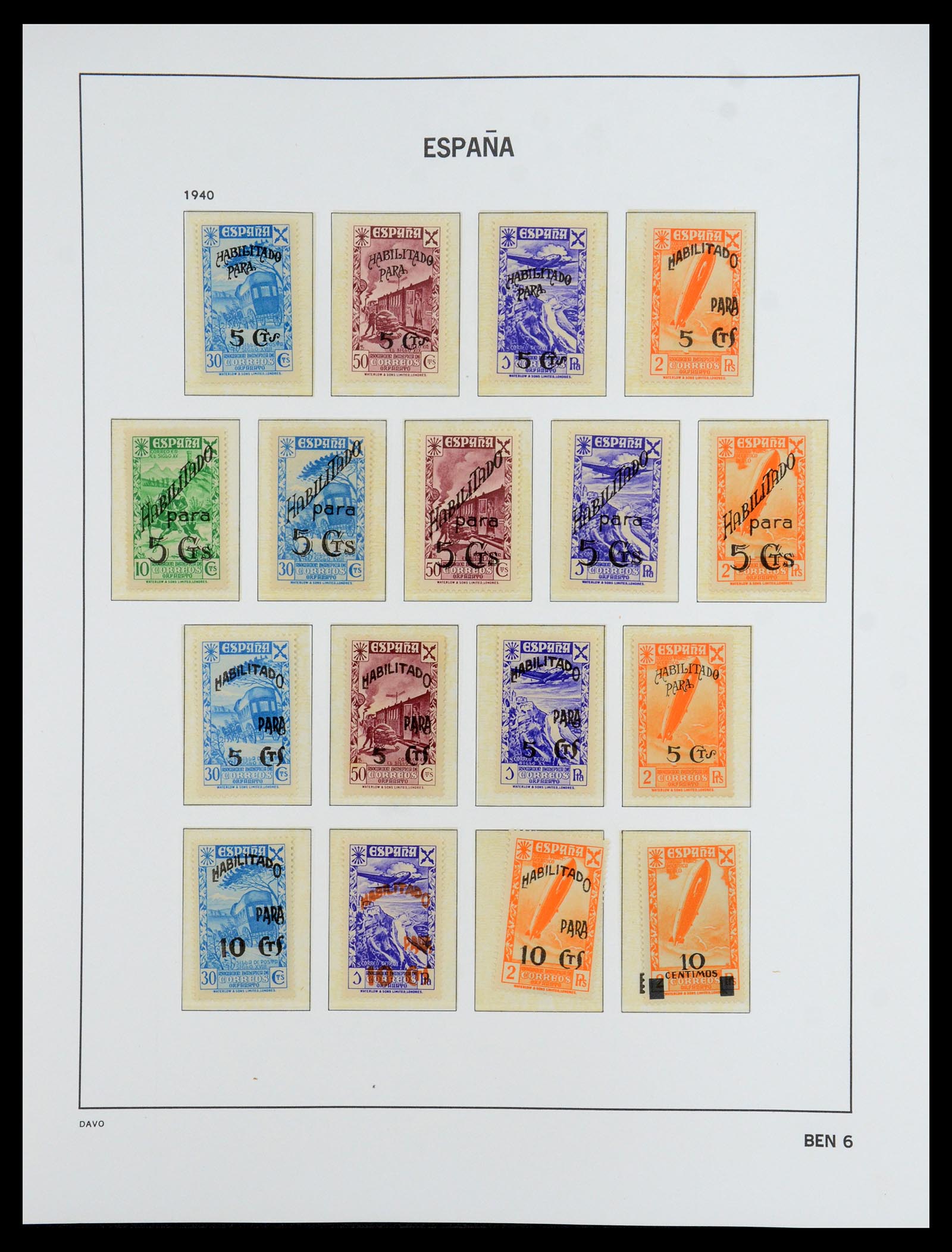 35800 328 - Stamp Collection 35800 Spain topcollection 1850-1992.