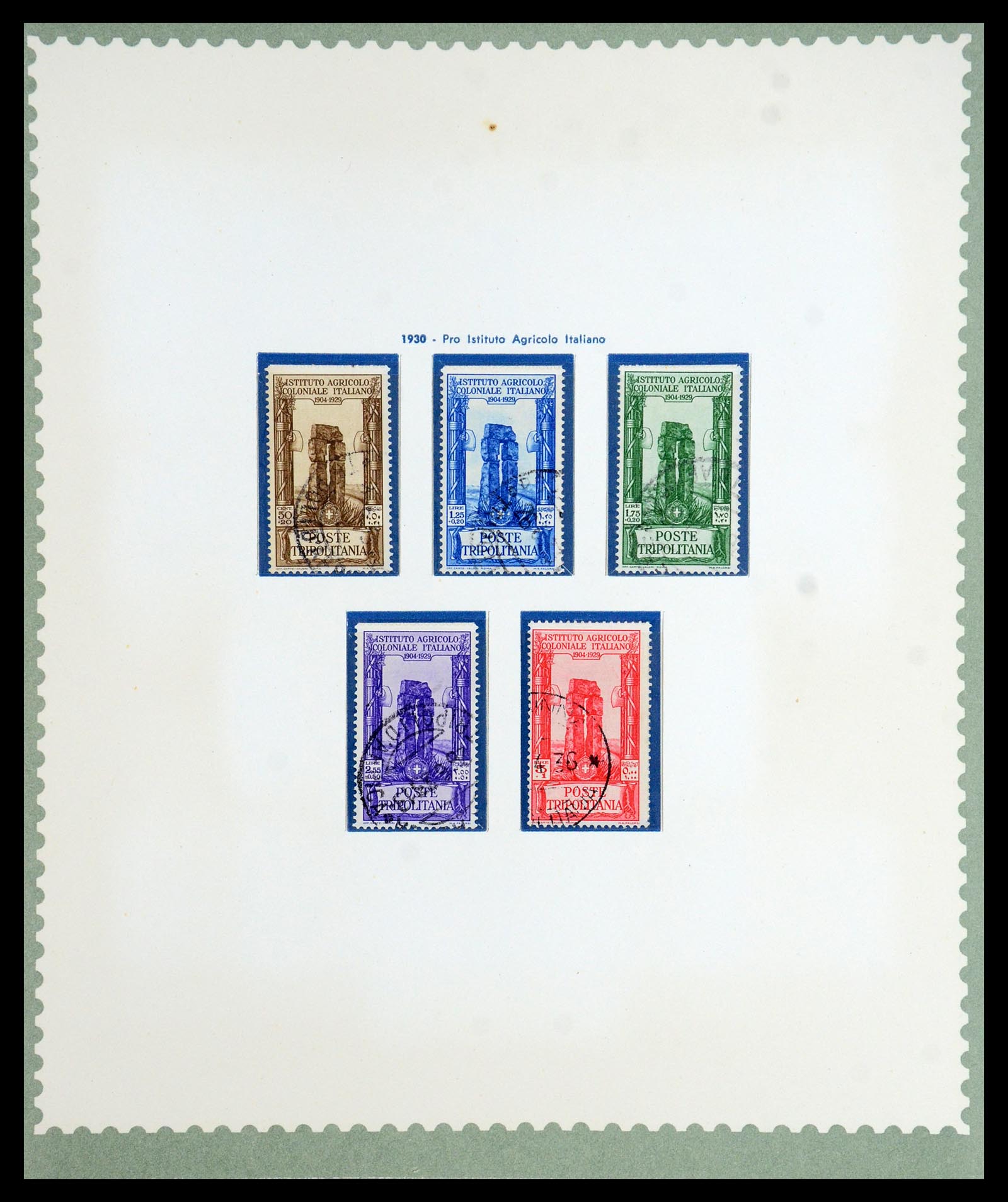 35801 025 - Stamp Collection 35801 Cirenaica/Tripolitania 1923-1934.