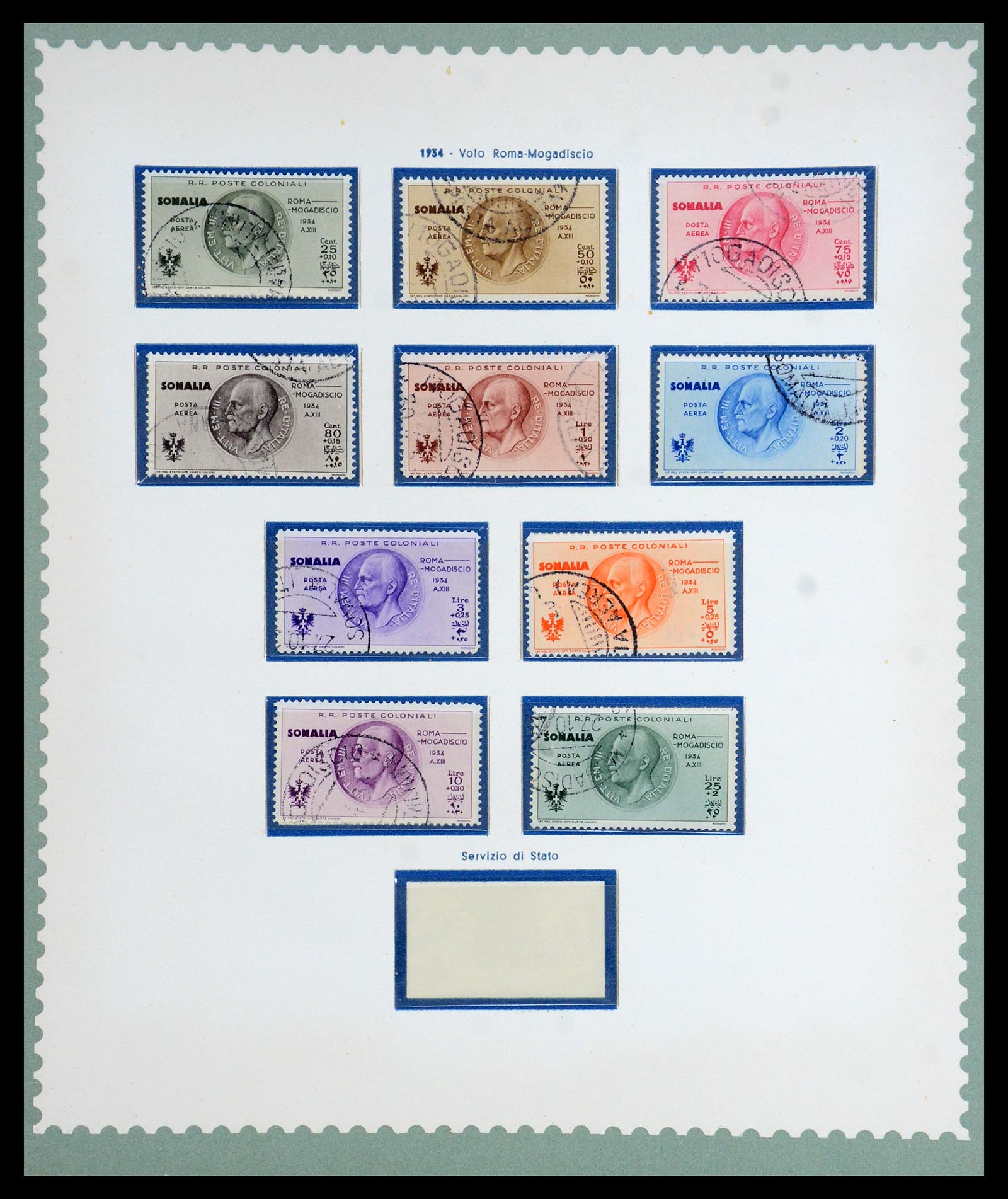 35802 022 - Stamp Collection 35802 Italian Somalia 1903-1960.