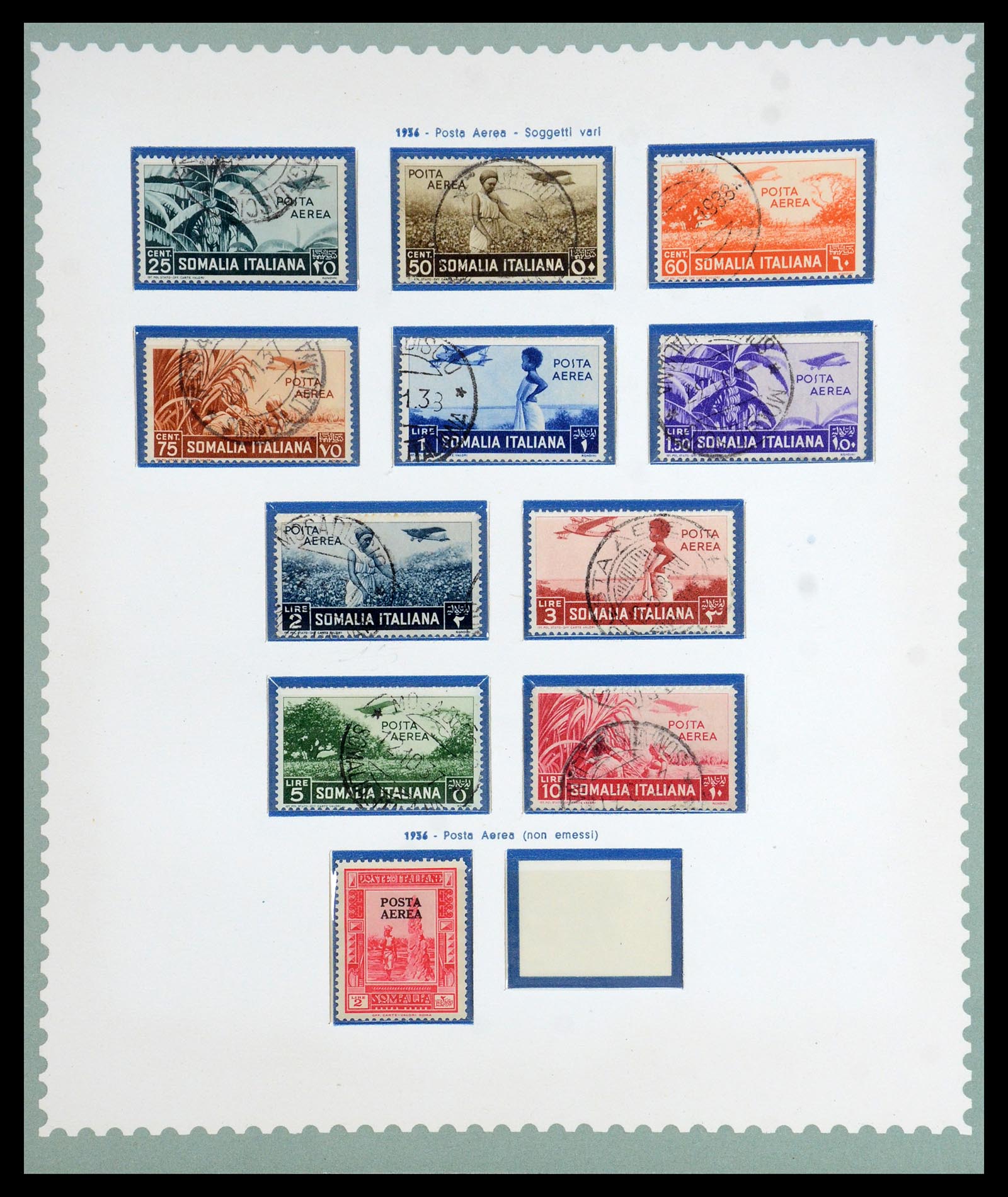 35802 023 - Stamp Collection 35802 Italian Somalia 1903-1960.