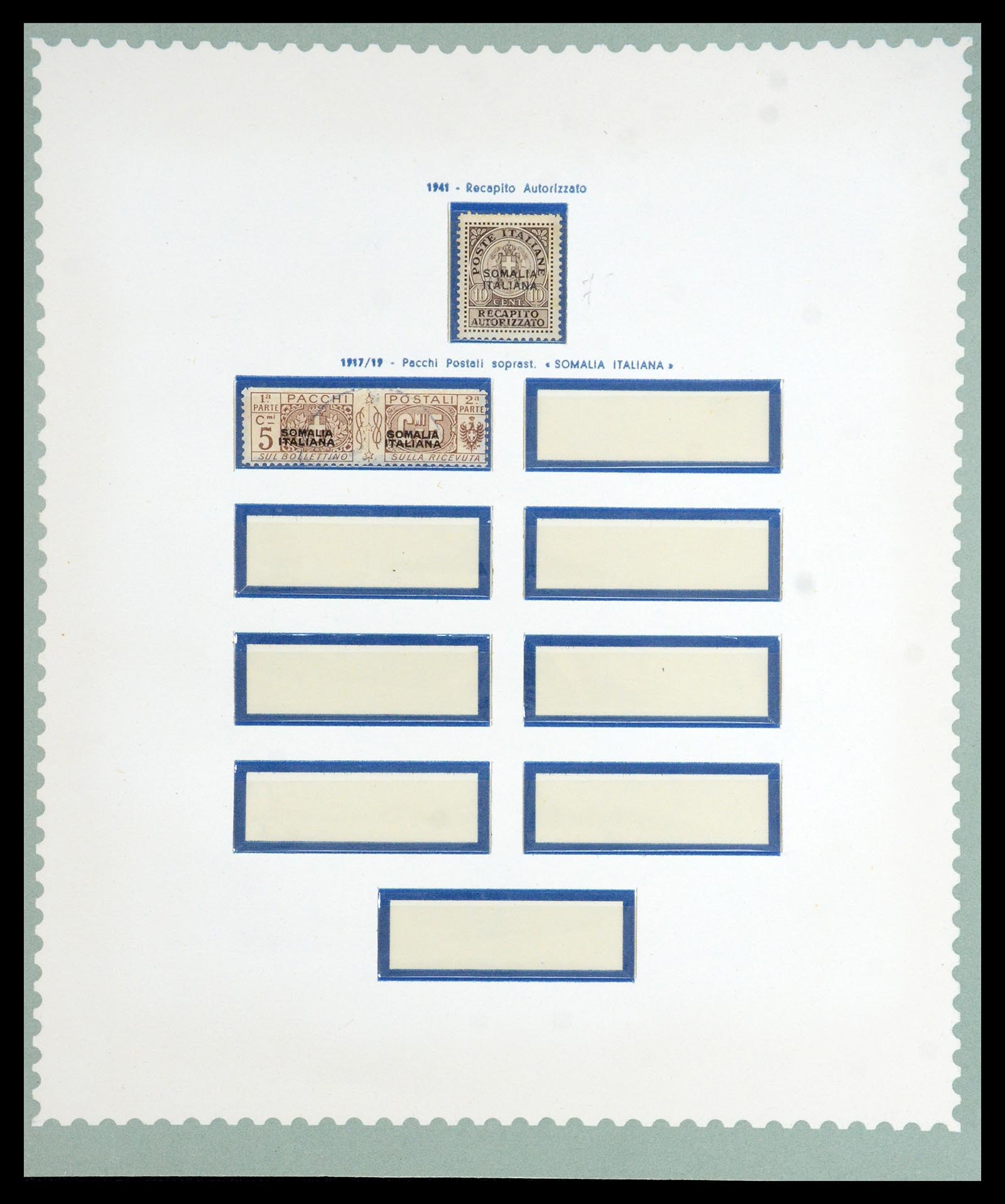 35802 025 - Stamp Collection 35802 Italian Somalia 1903-1960.