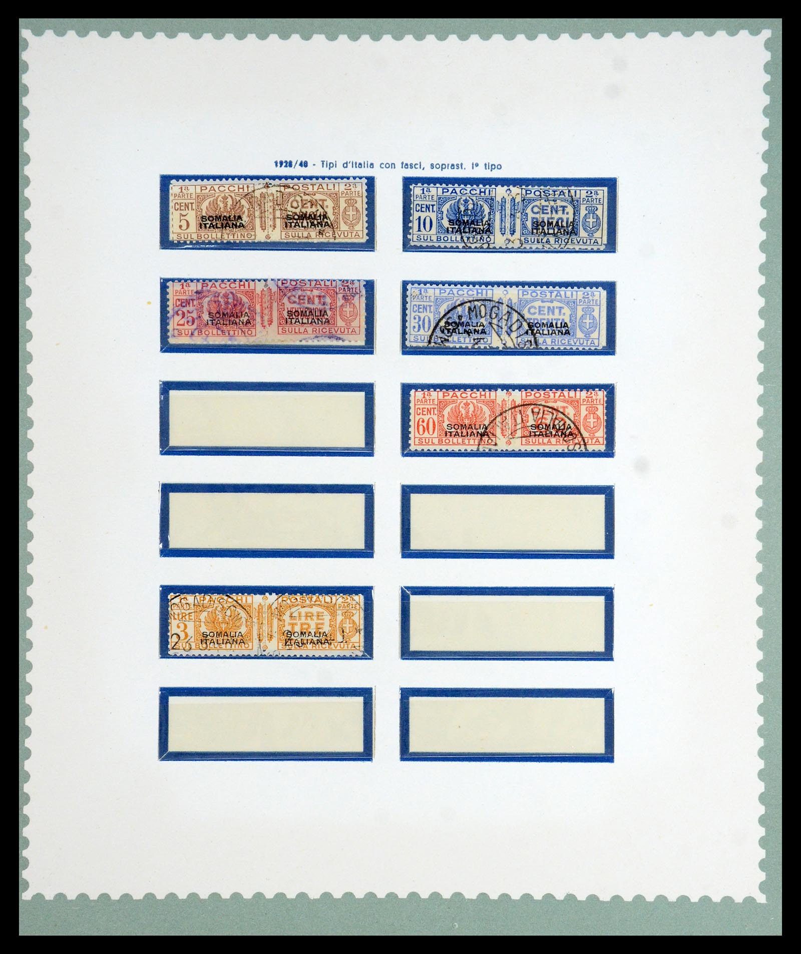 35802 029 - Stamp Collection 35802 Italian Somalia 1903-1960.