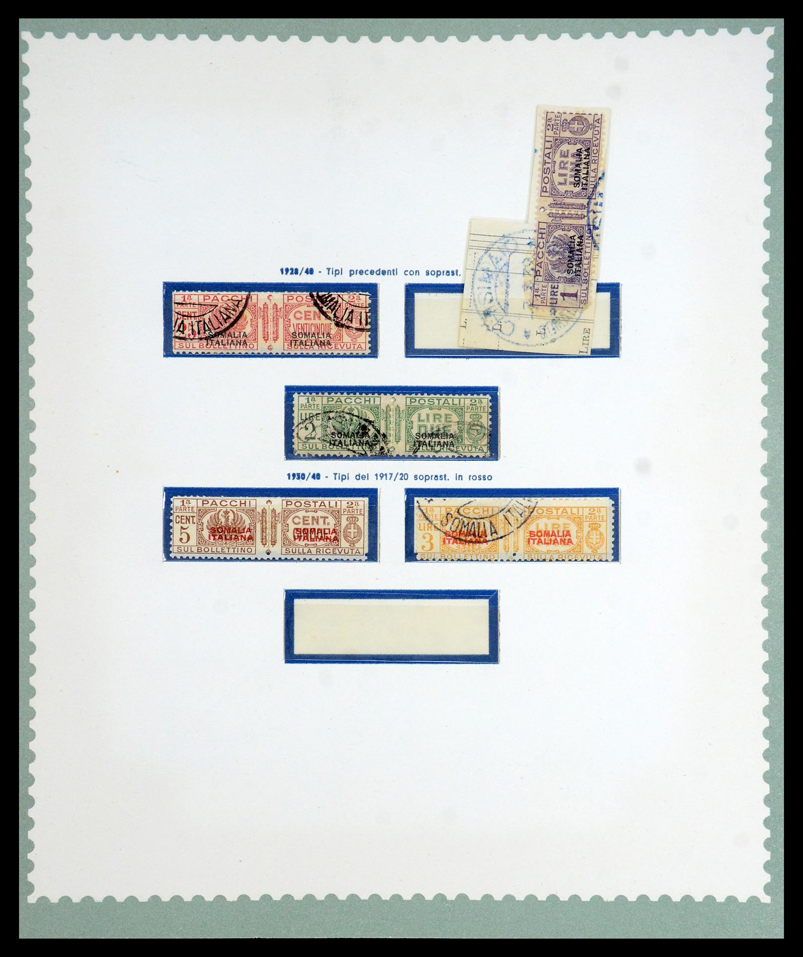 35802 030 - Stamp Collection 35802 Italian Somalia 1903-1960.