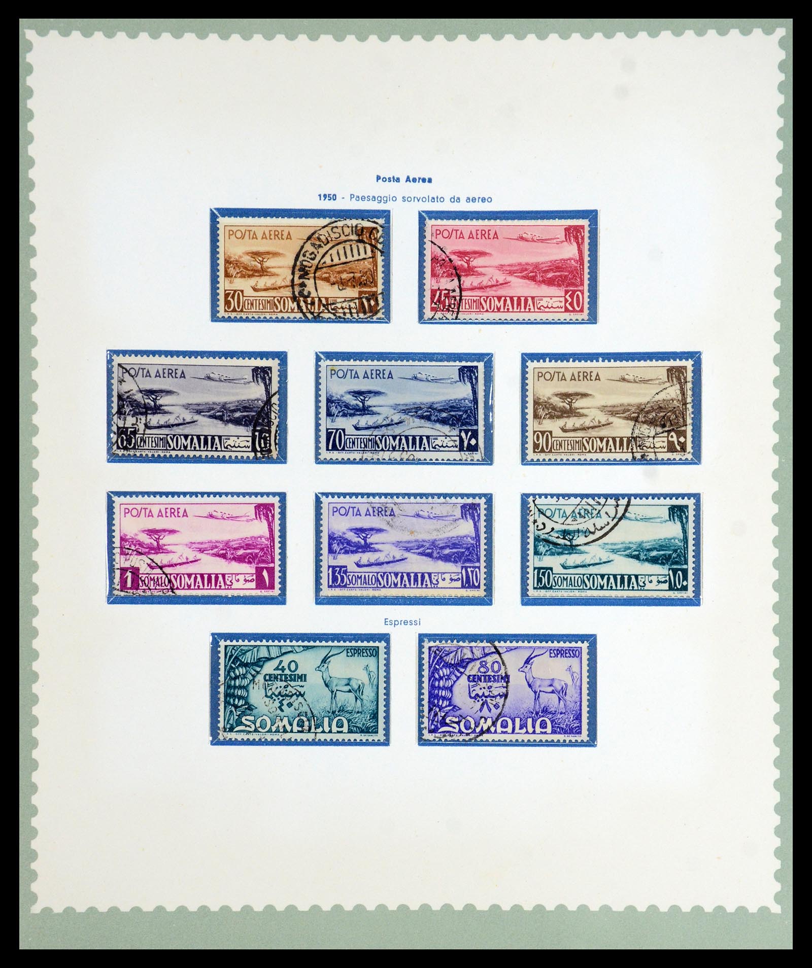 35802 036 - Stamp Collection 35802 Italian Somalia 1903-1960.