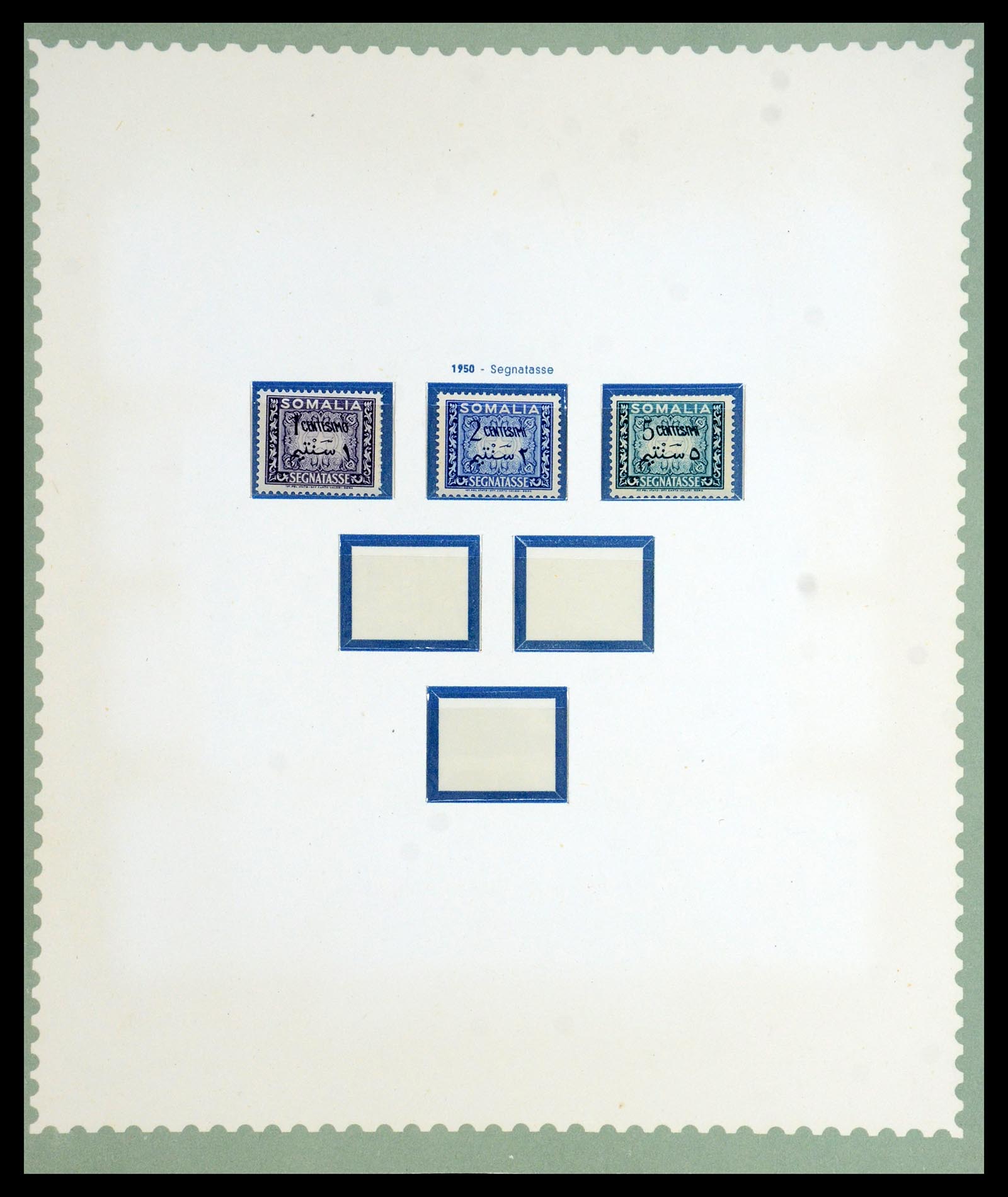 35802 038 - Stamp Collection 35802 Italian Somalia 1903-1960.