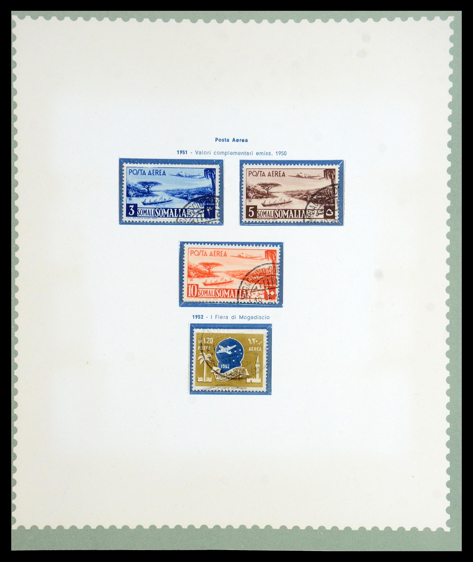 35802 040 - Stamp Collection 35802 Italian Somalia 1903-1960.