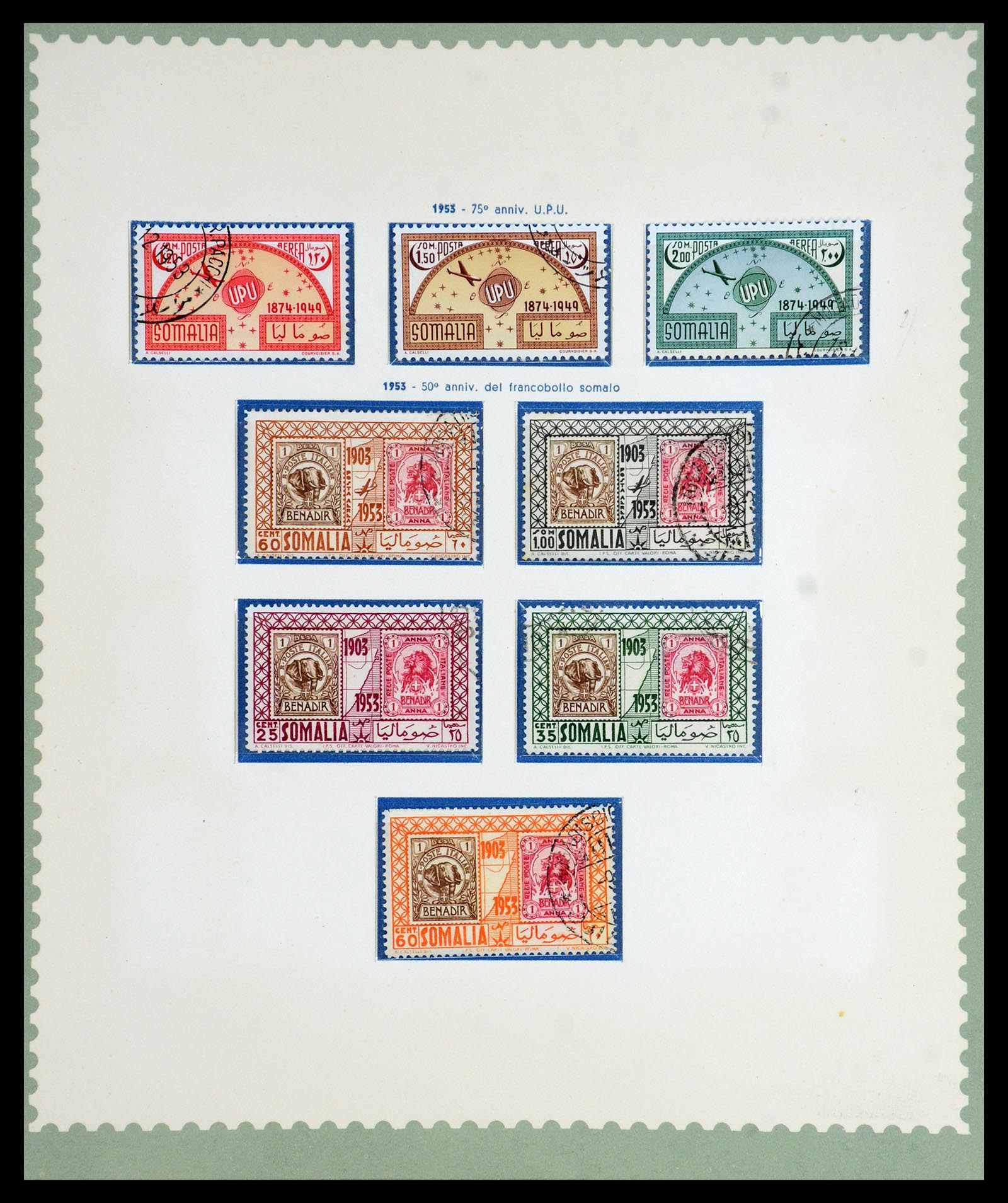 35802 041 - Stamp Collection 35802 Italian Somalia 1903-1960.