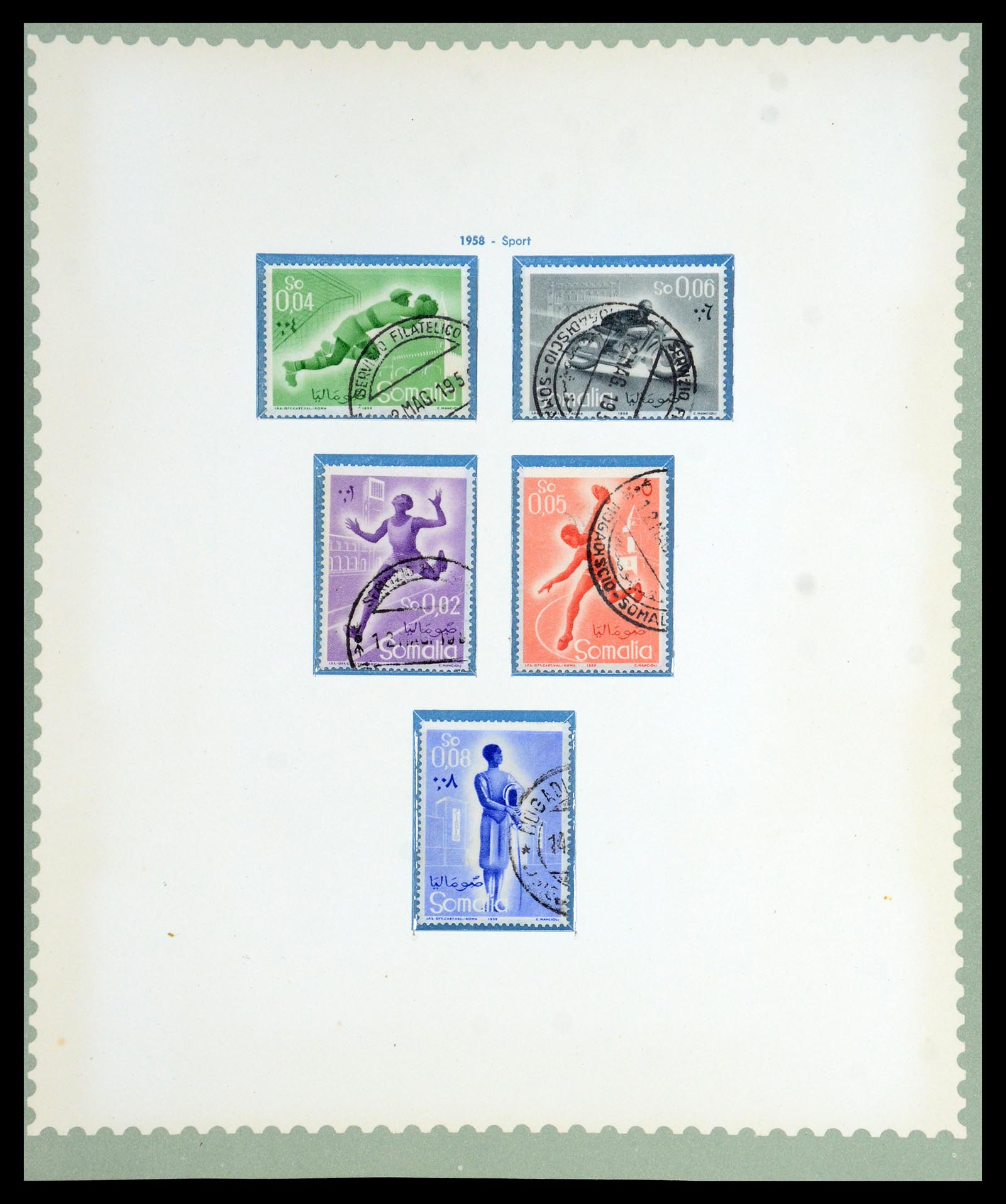 35802 049 - Stamp Collection 35802 Italian Somalia 1903-1960.