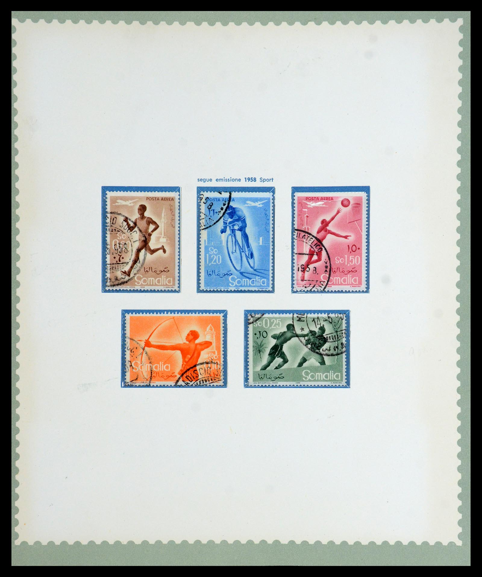 35802 050 - Stamp Collection 35802 Italian Somalia 1903-1960.