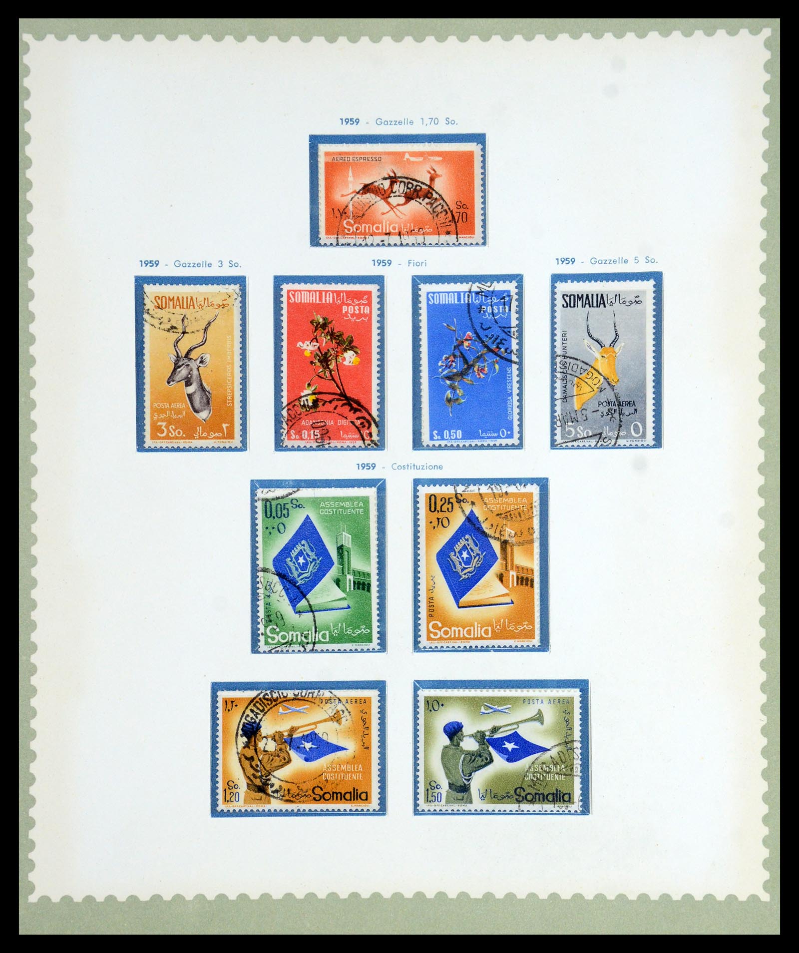 35802 051 - Stamp Collection 35802 Italian Somalia 1903-1960.