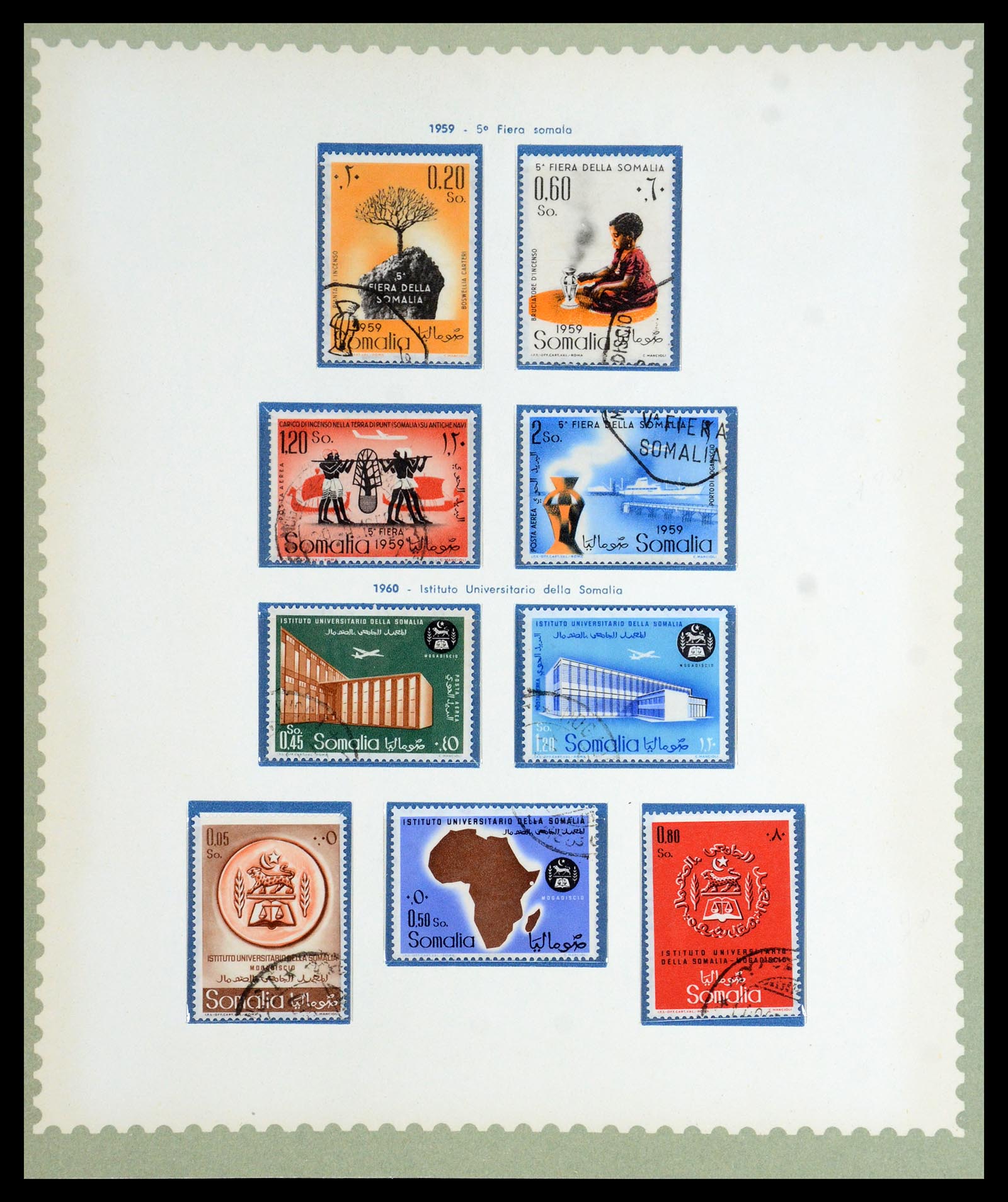 35802 053 - Stamp Collection 35802 Italian Somalia 1903-1960.