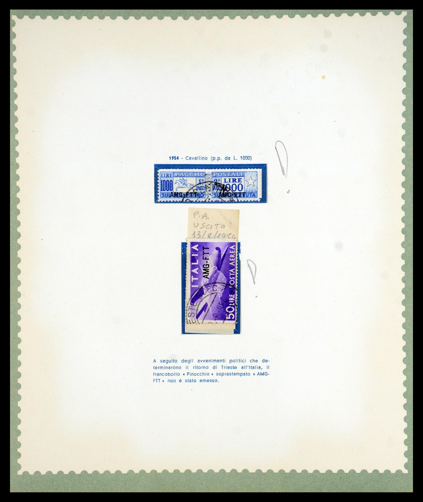 35804 022 - Stamp Collection 35804 Italy Triest-A 1947-1954.