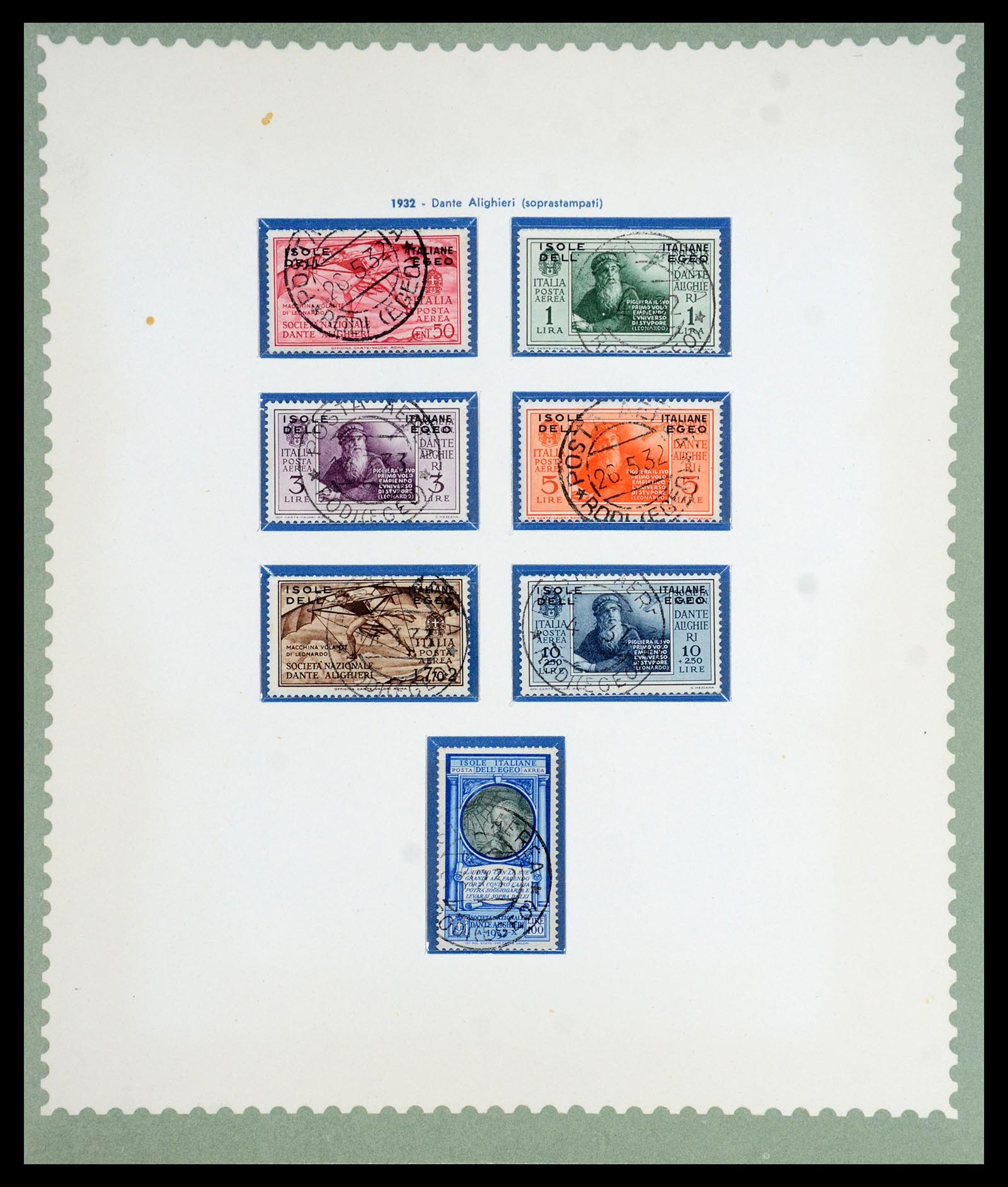 35805 015 - Postzegelverzameling 35805 Italië Egeïsche eilanden 1912-1943.