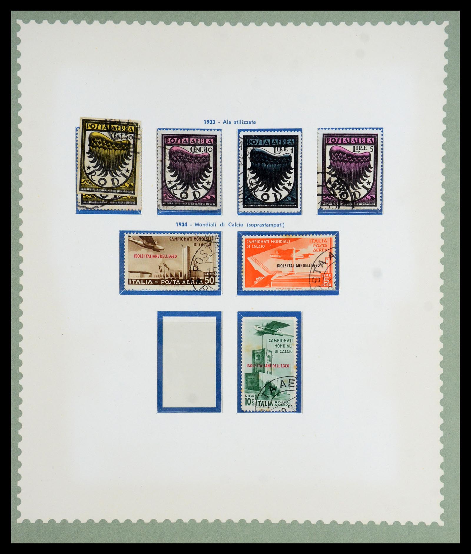 35805 018 - Stamp Collection 35805 Italy Aegean Islands 1912-1943.