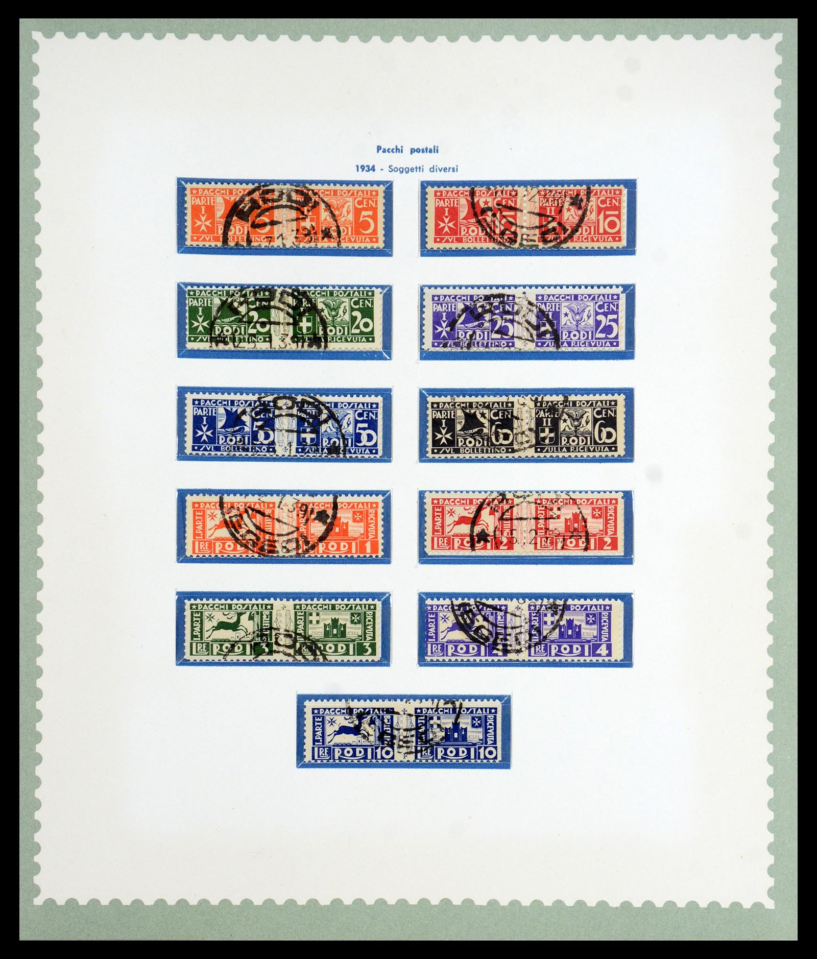 35805 021 - Stamp Collection 35805 Italy Aegean Islands 1912-1943.