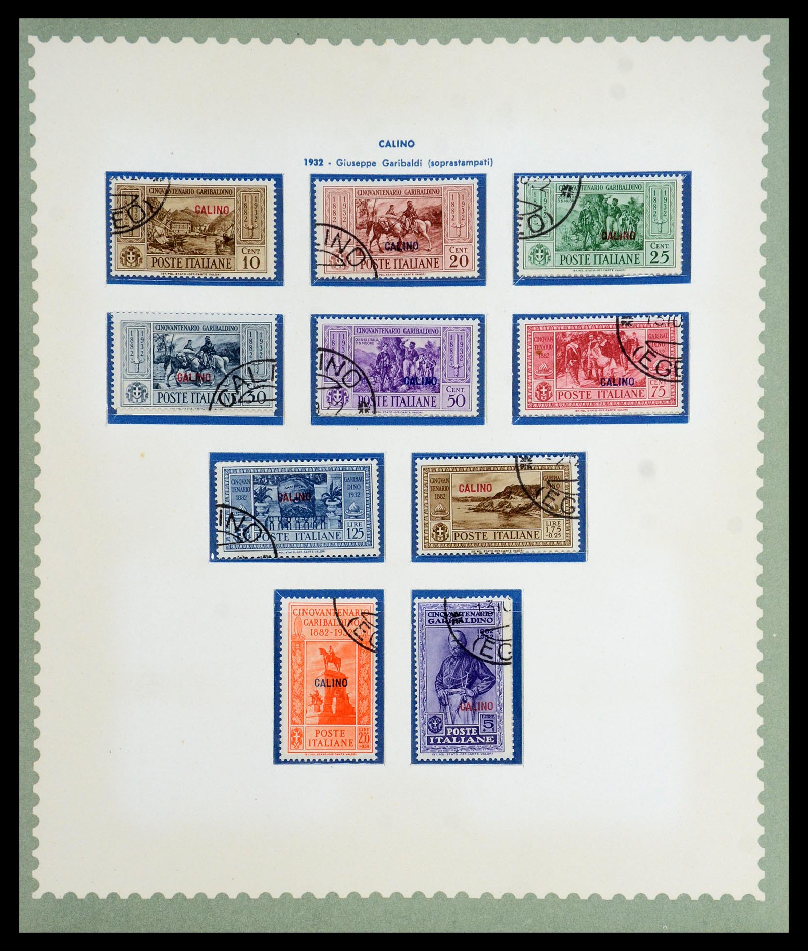 35805 024 - Stamp Collection 35805 Italy Aegean Islands 1912-1943.