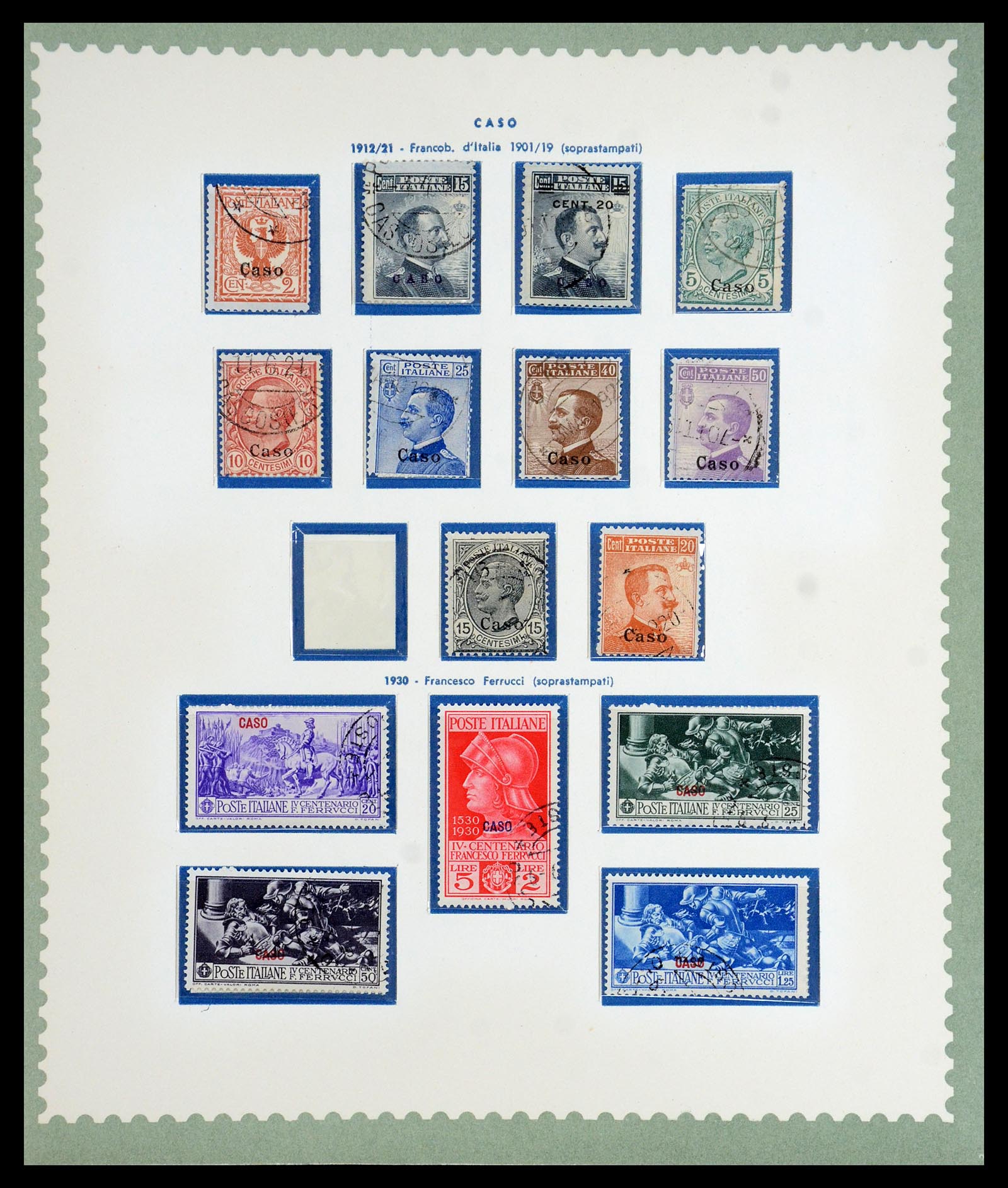 35805 027 - Stamp Collection 35805 Italy Aegean Islands 1912-1943.