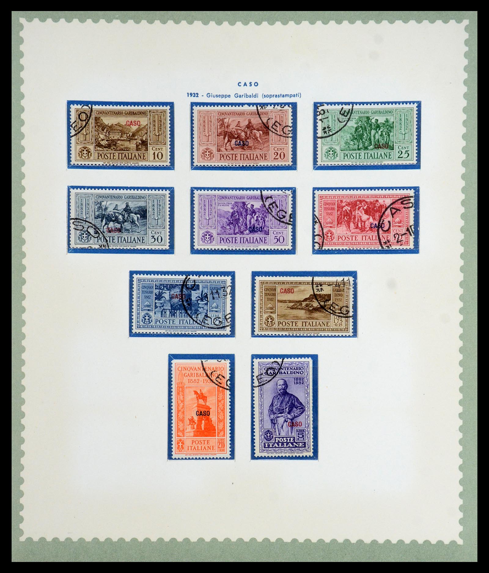 35805 028 - Stamp Collection 35805 Italy Aegean Islands 1912-1943.