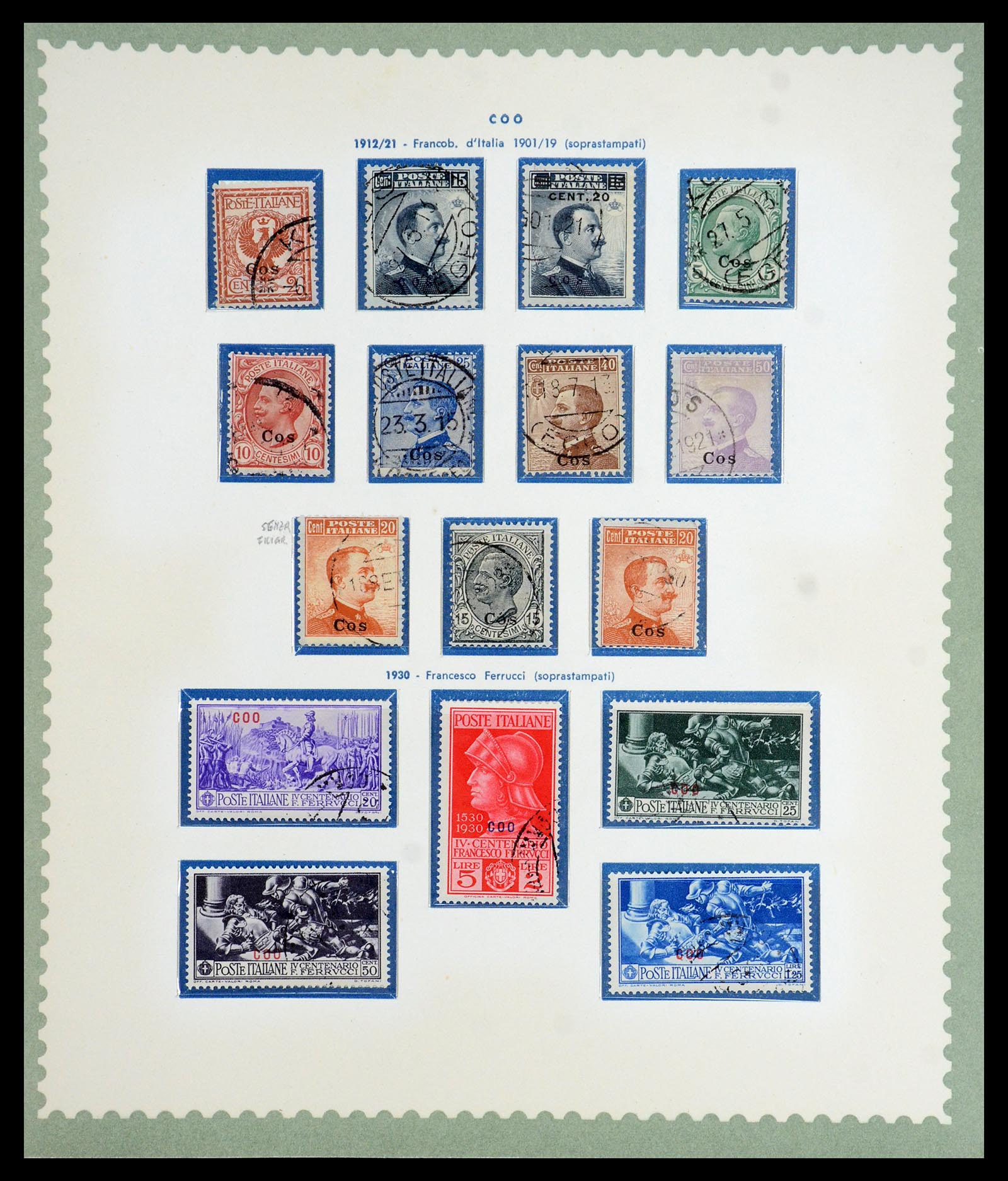 35805 029 - Stamp Collection 35805 Italy Aegean Islands 1912-1943.