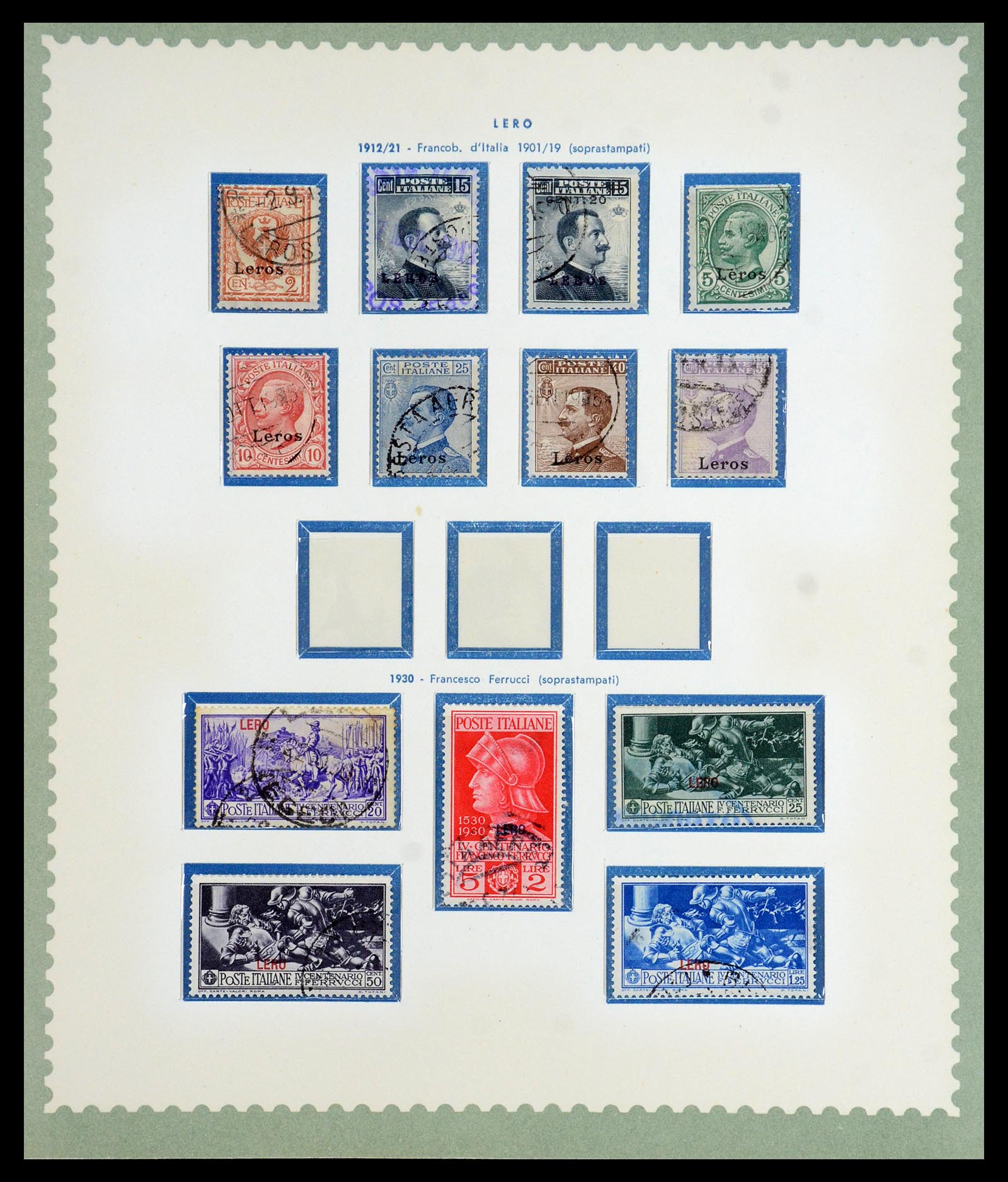 35805 031 - Stamp Collection 35805 Italy Aegean Islands 1912-1943.