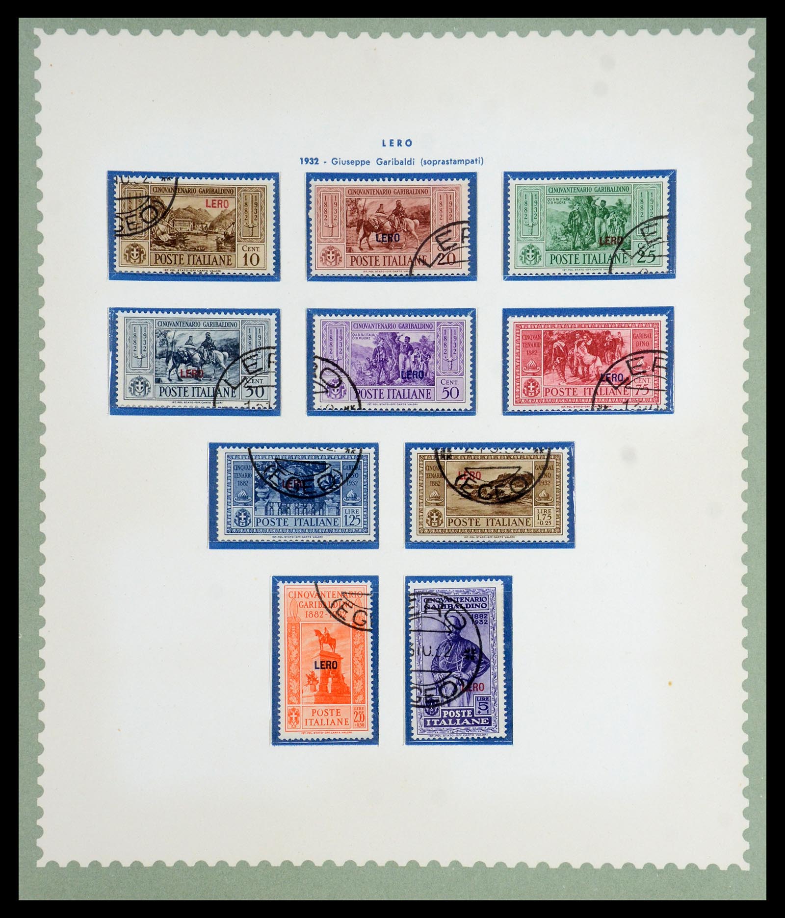 35805 032 - Stamp Collection 35805 Italy Aegean Islands 1912-1943.