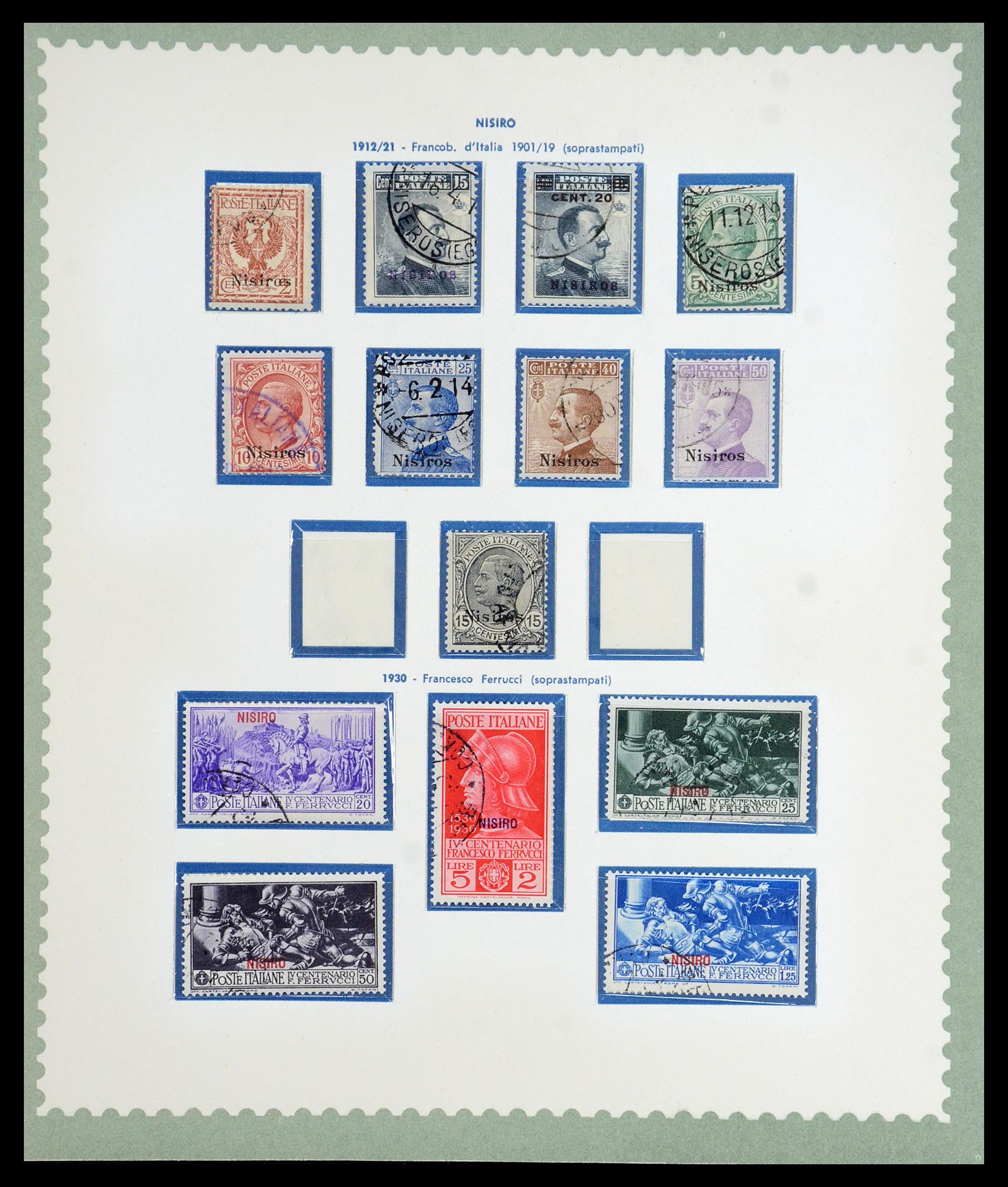 35805 035 - Stamp Collection 35805 Italy Aegean Islands 1912-1943.