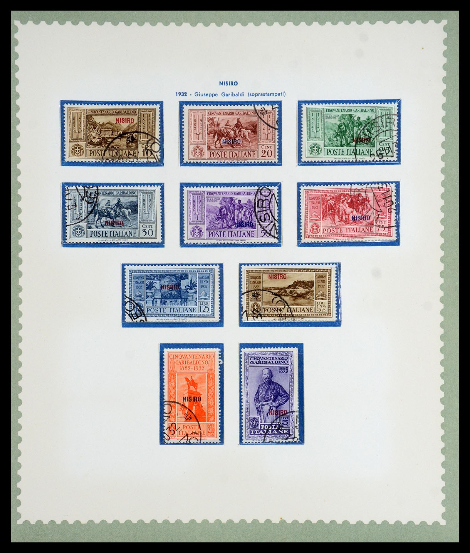 35805 036 - Stamp Collection 35805 Italy Aegean Islands 1912-1943.