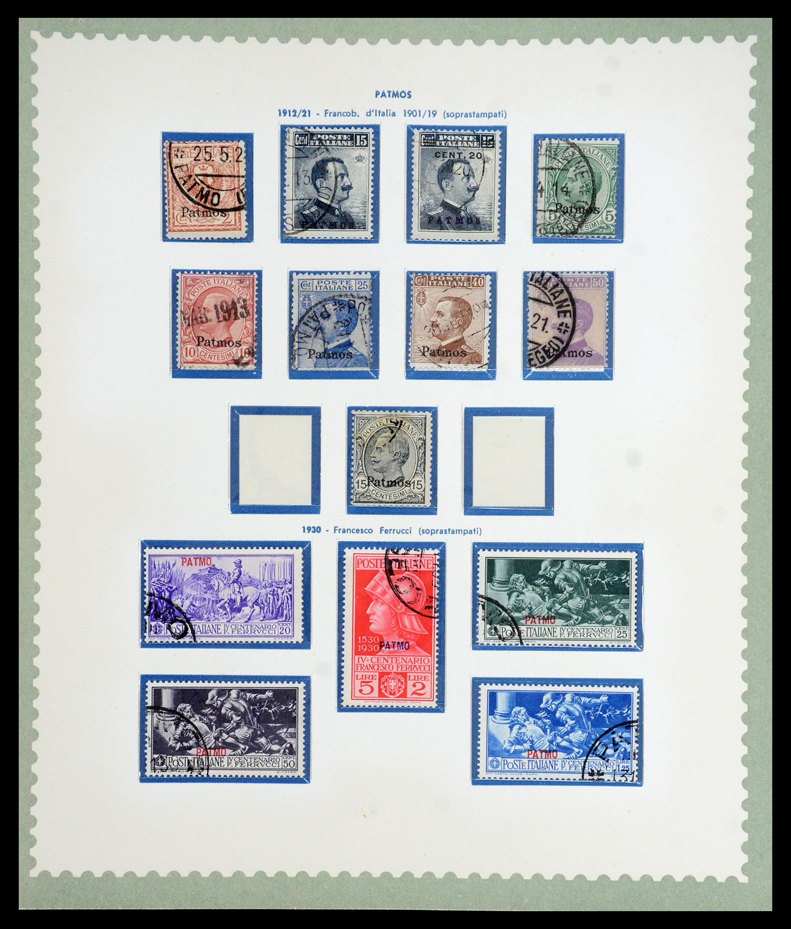 35805 037 - Stamp Collection 35805 Italy Aegean Islands 1912-1943.