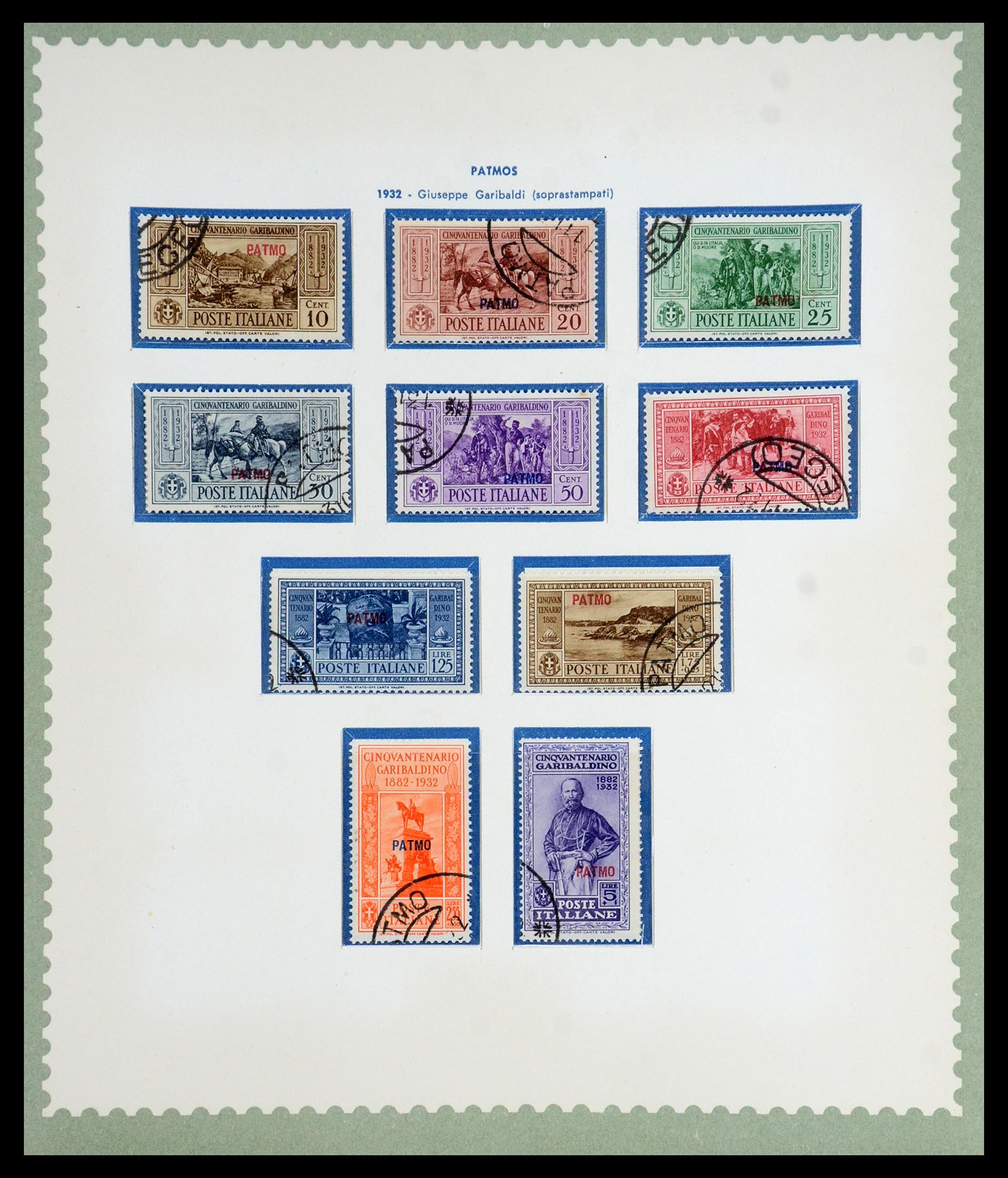 35805 038 - Stamp Collection 35805 Italy Aegean Islands 1912-1943.