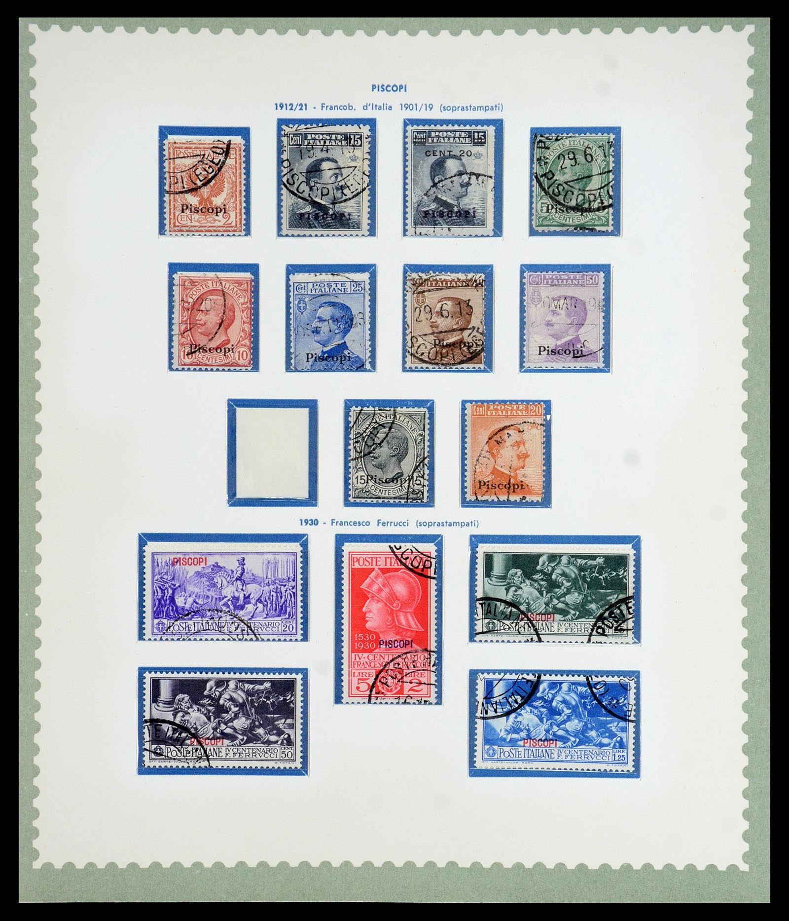35805 039 - Stamp Collection 35805 Italy Aegean Islands 1912-1943.