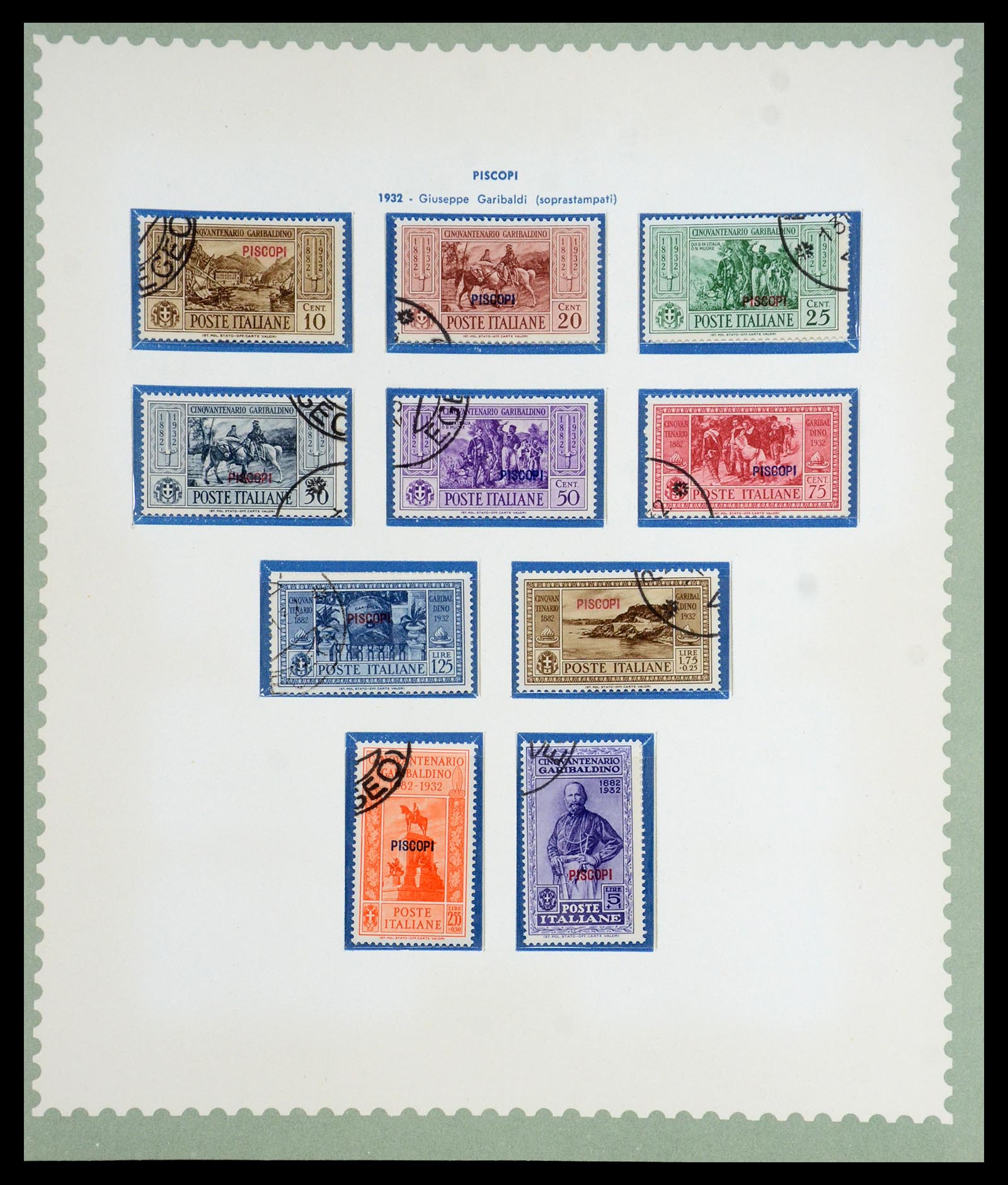 35805 040 - Stamp Collection 35805 Italy Aegean Islands 1912-1943.