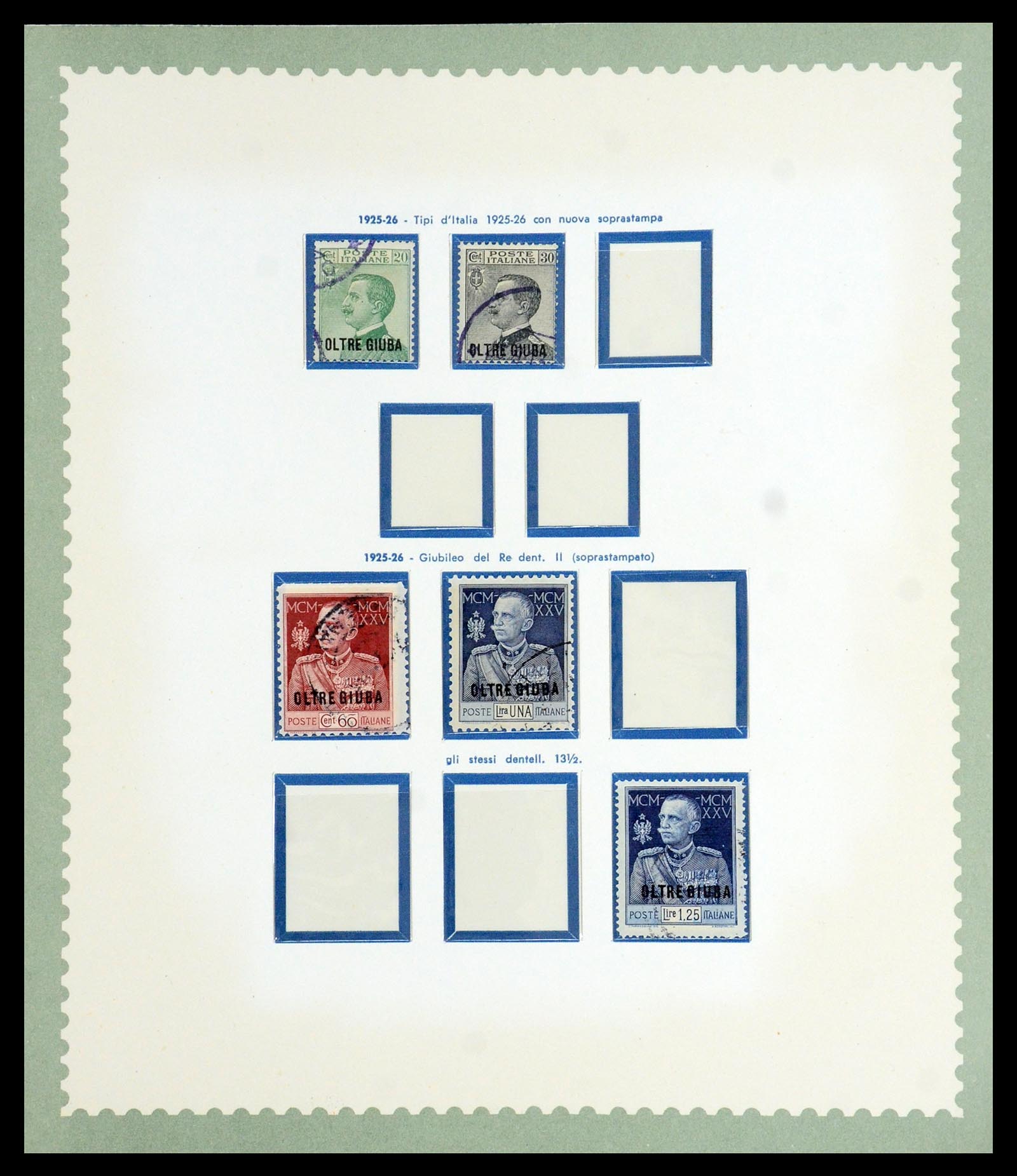 35806 015 - Postzegelverzameling 35806 Italiaanse koloniën 1922-1941.