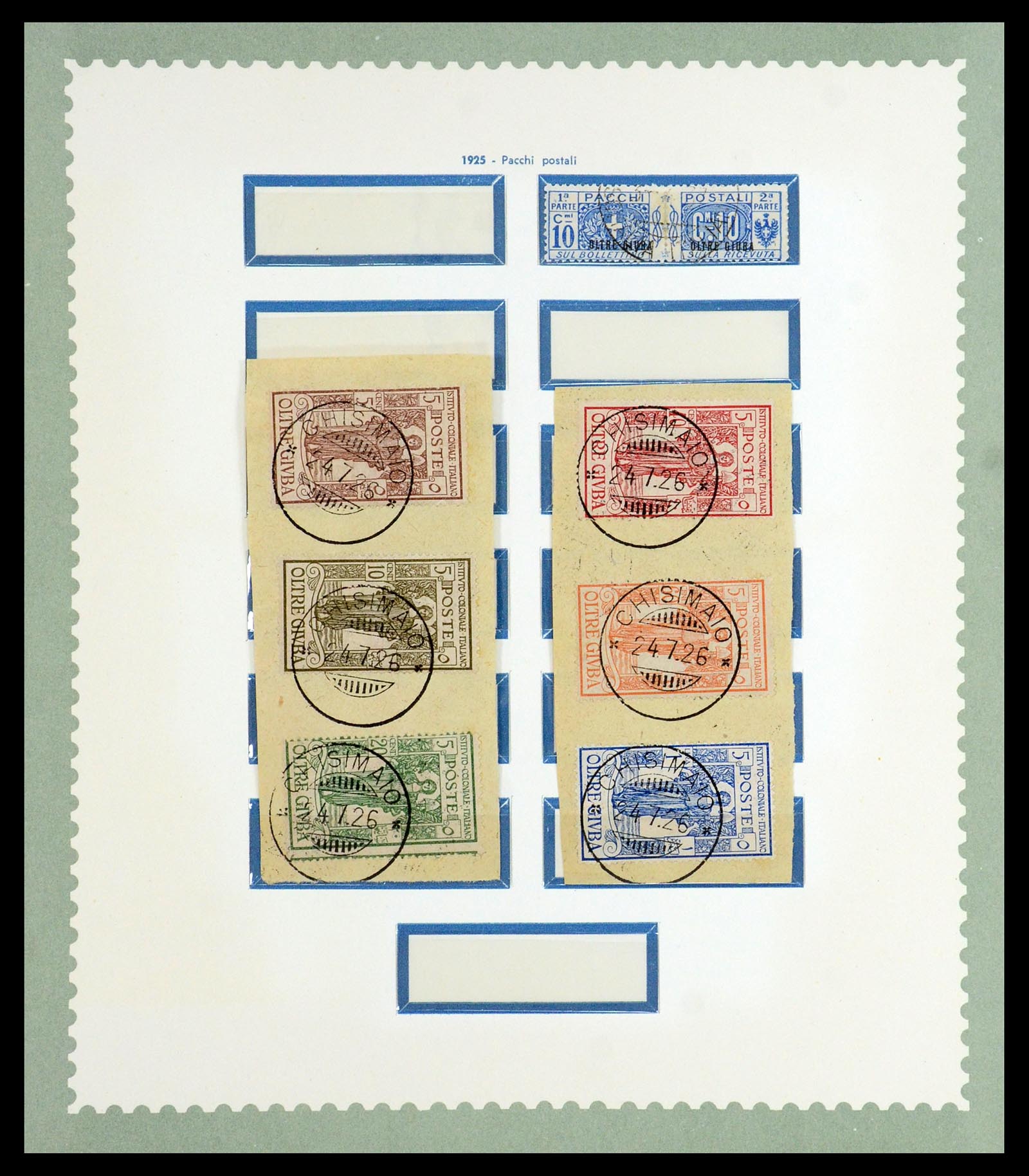 35806 018 - Postzegelverzameling 35806 Italiaanse koloniën 1922-1941.