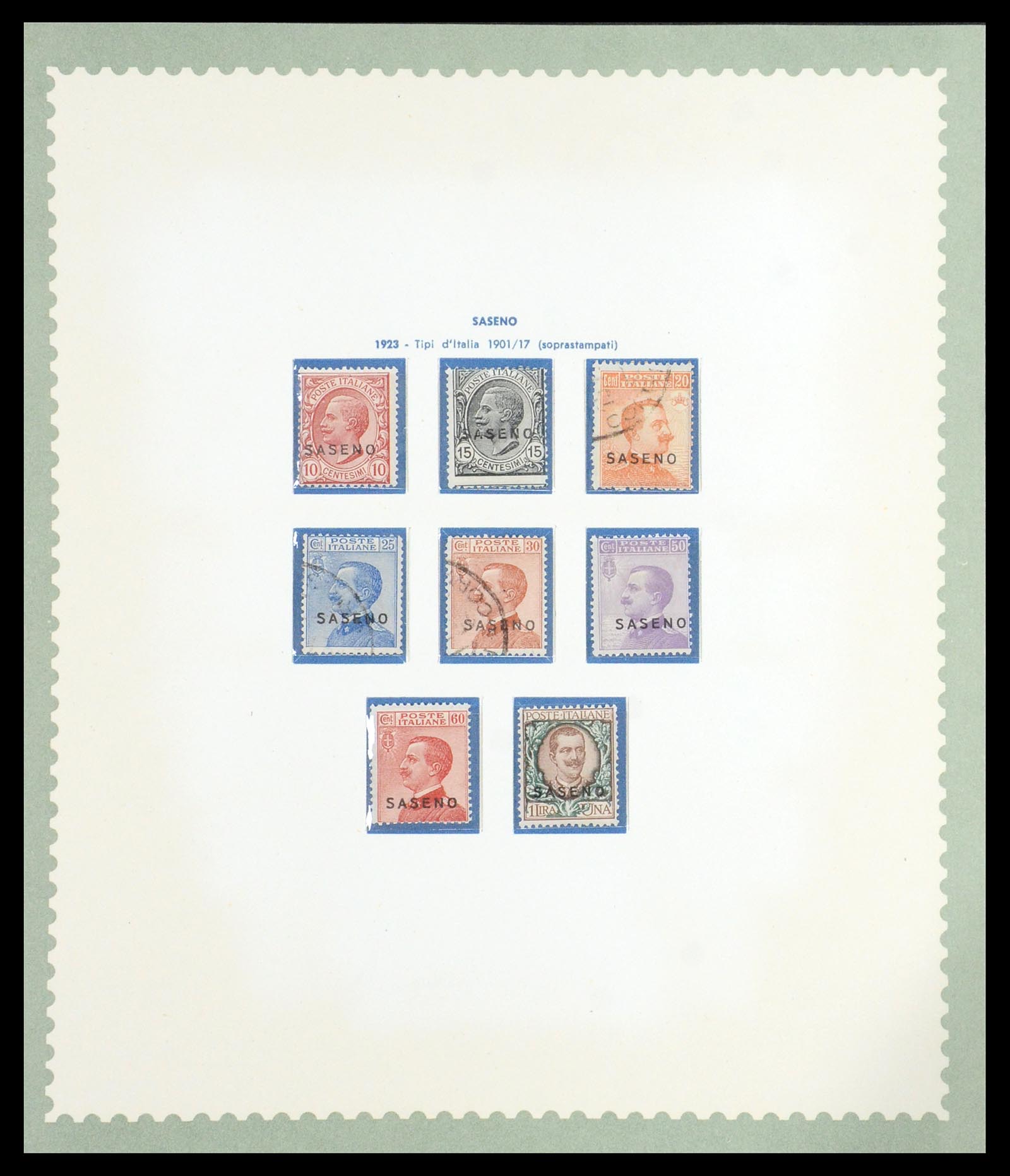 35806 019 - Postzegelverzameling 35806 Italiaanse koloniën 1922-1941.
