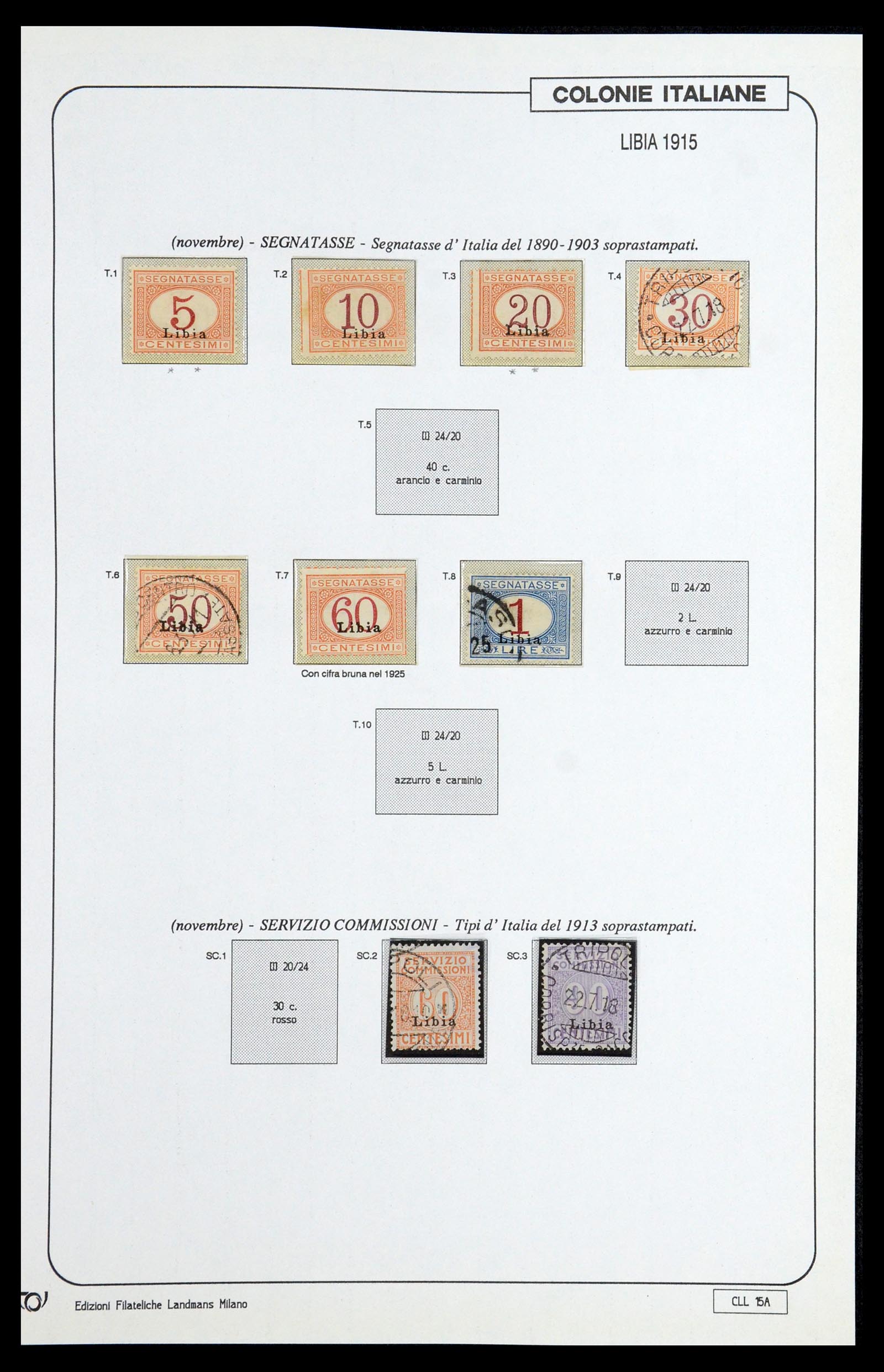 35807 002 - Stamp Collection 35807 Italian colonies 1893-1941.