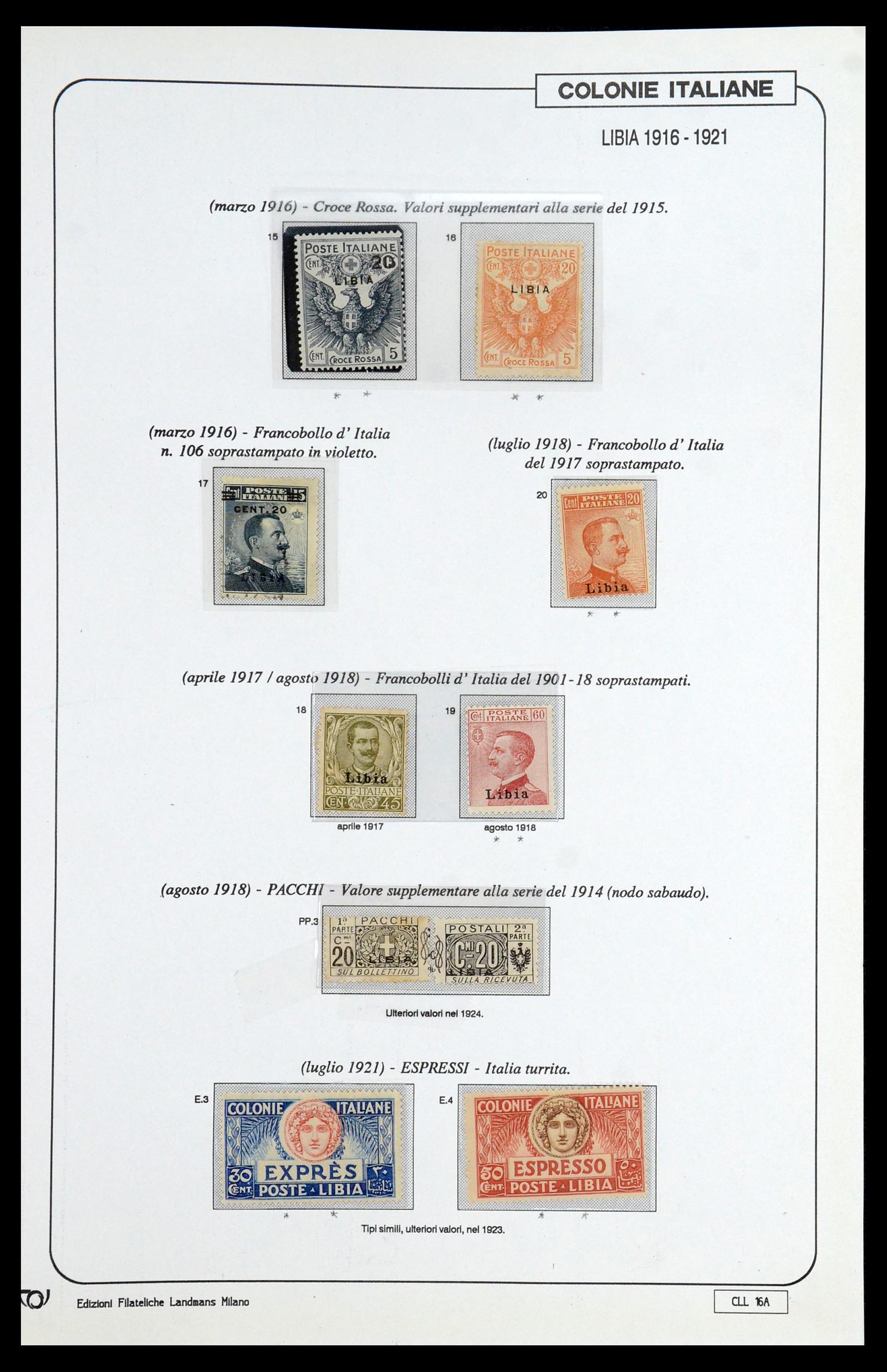 35807 004 - Postzegelverzameling 35807 Italiaanse koloniën 1893-1941.