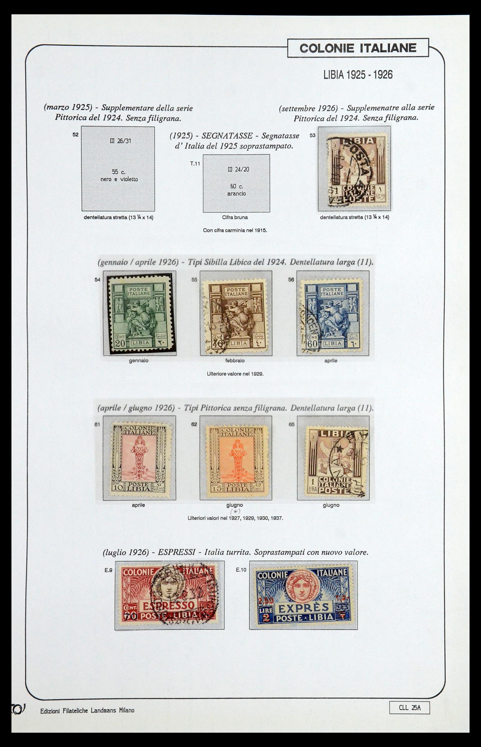35807 008 - Postzegelverzameling 35807 Italiaanse koloniën 1893-1941.