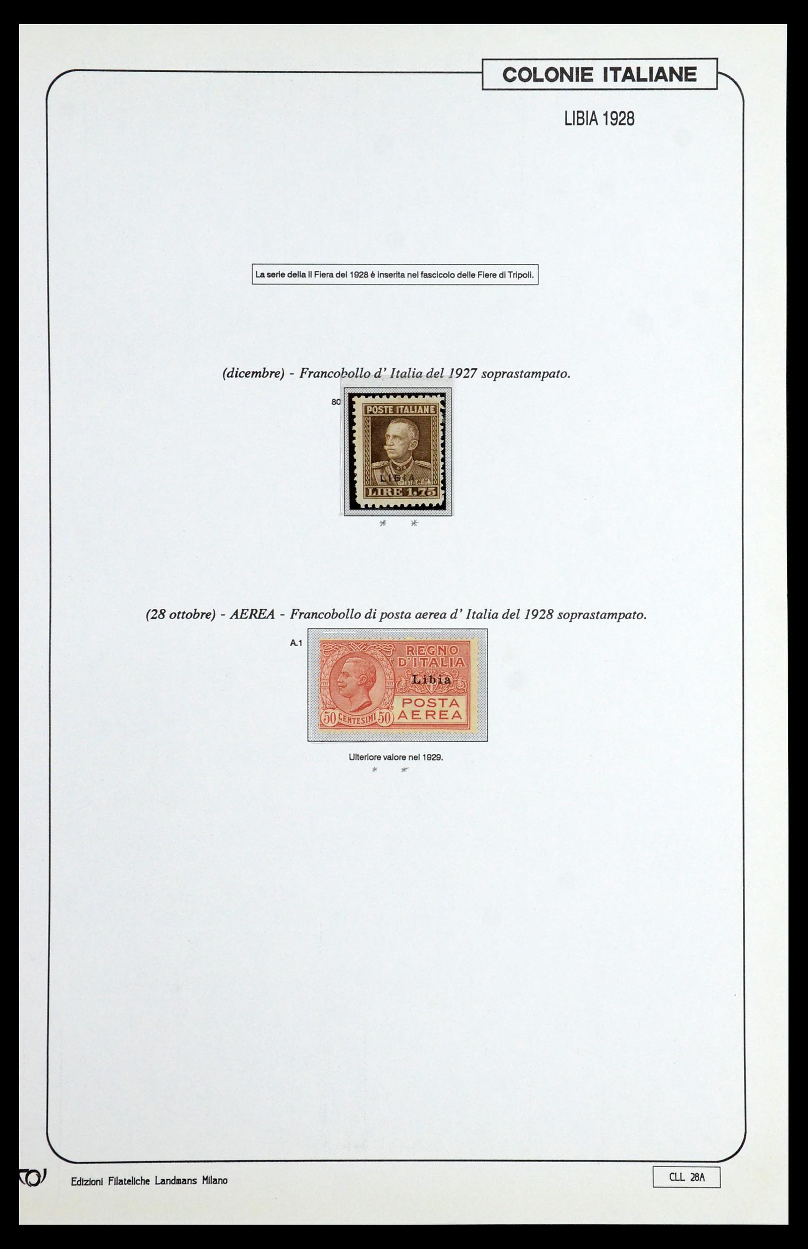 35807 011 - Postzegelverzameling 35807 Italiaanse koloniën 1893-1941.