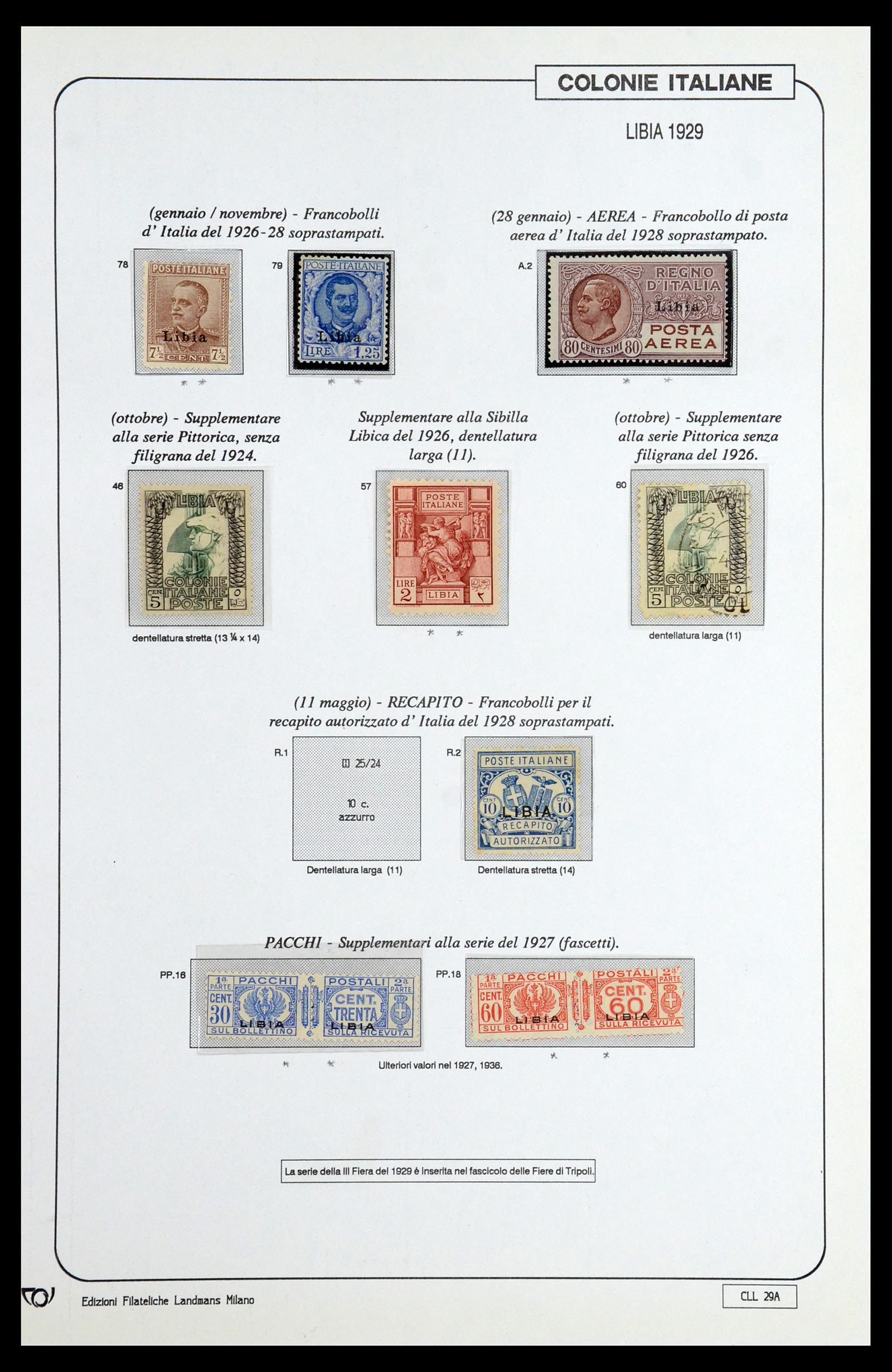 35807 012 - Stamp Collection 35807 Italian colonies 1893-1941.