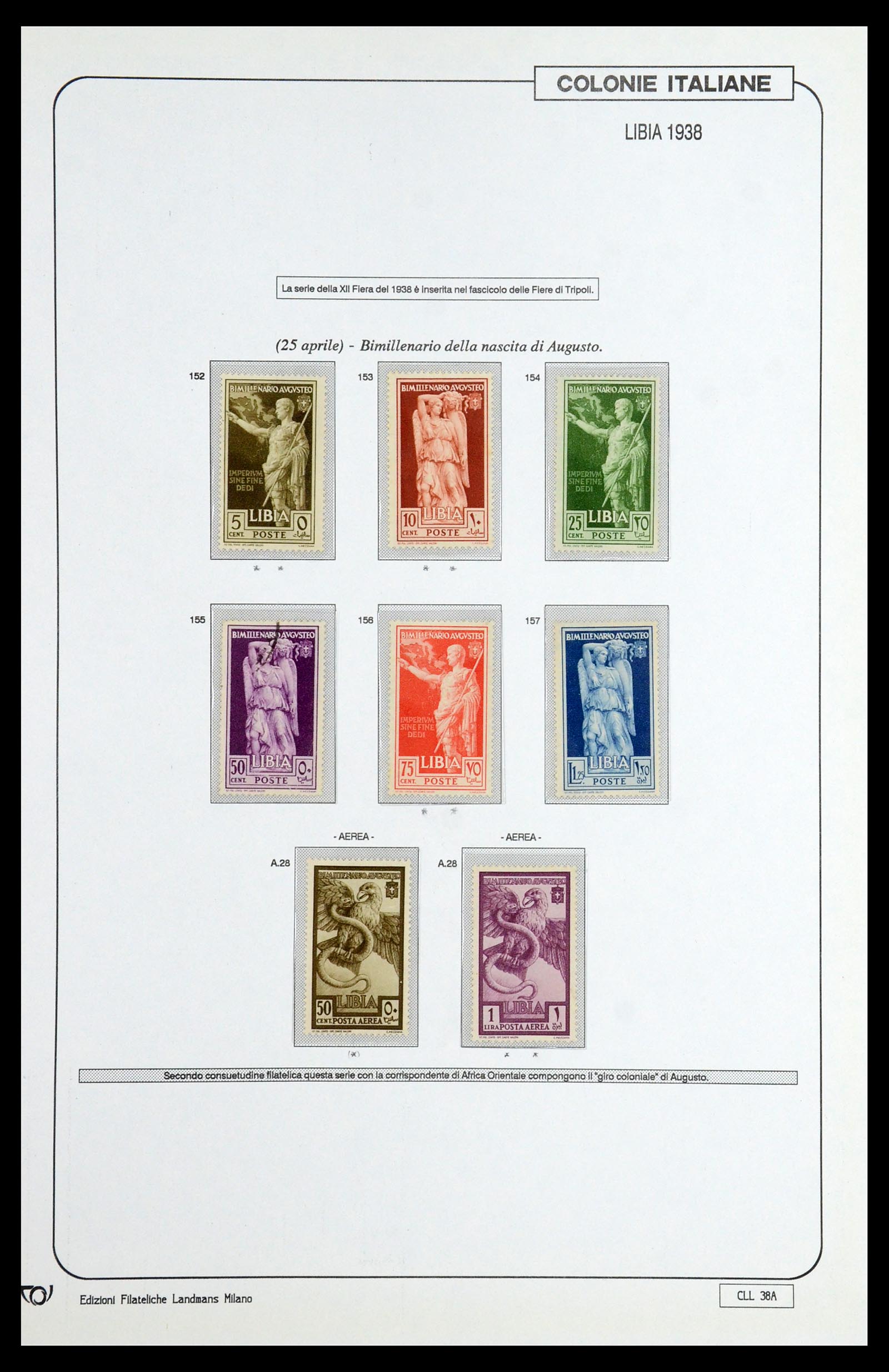 35807 016 - Postzegelverzameling 35807 Italiaanse koloniën 1893-1941.