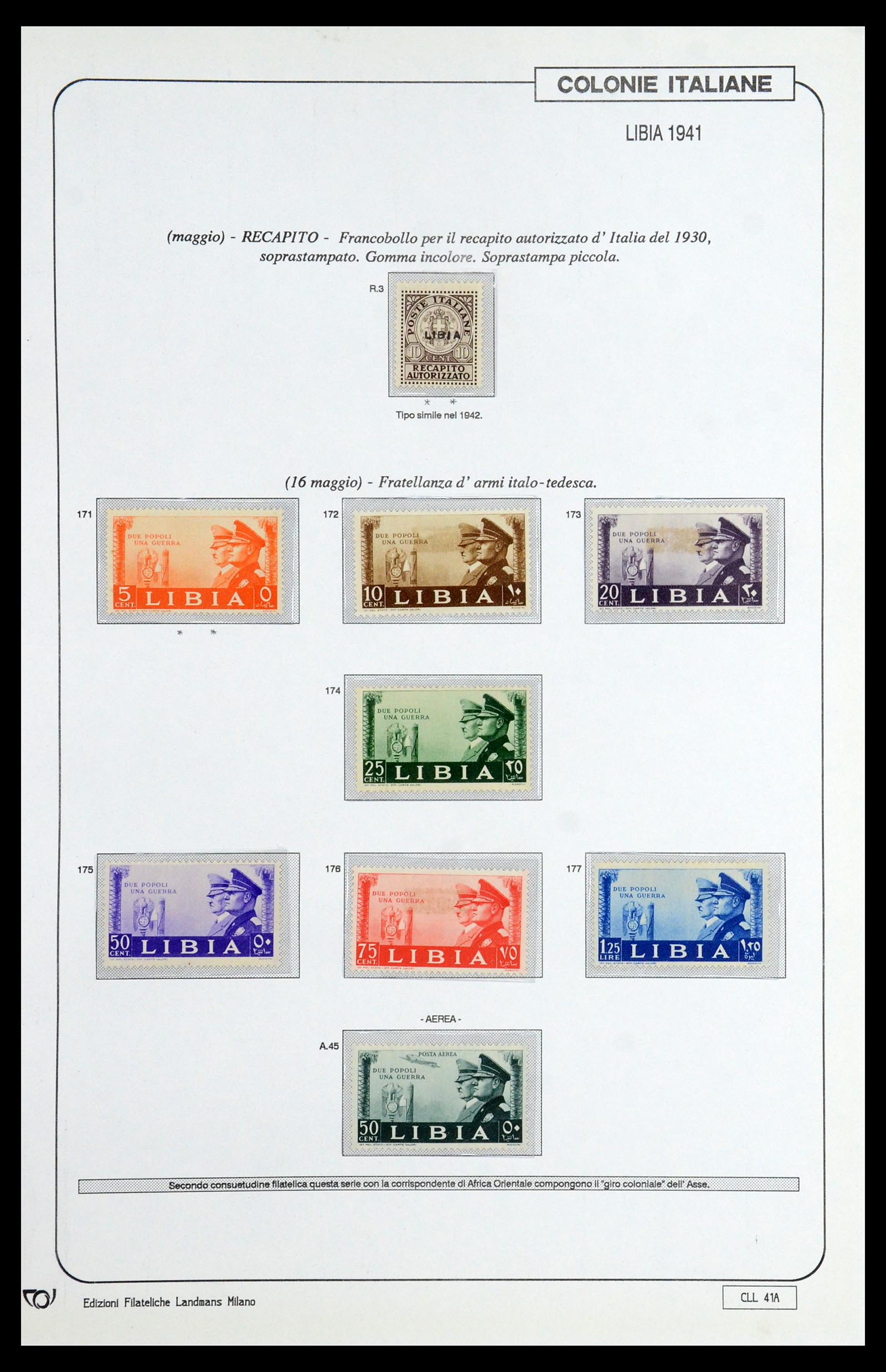 35807 018 - Stamp Collection 35807 Italian colonies 1893-1941.