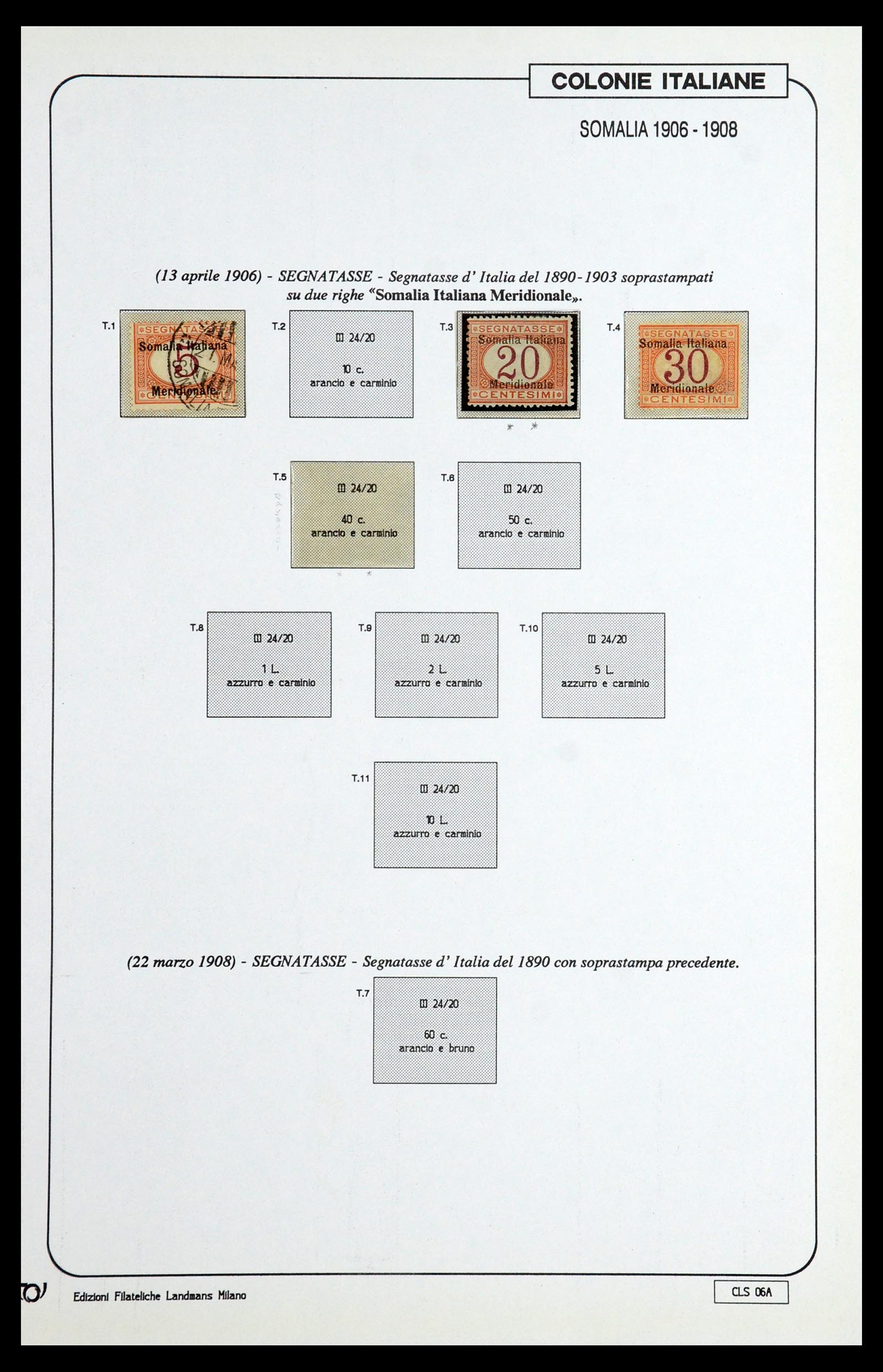 35807 027 - Postzegelverzameling 35807 Italiaanse koloniën 1893-1941.