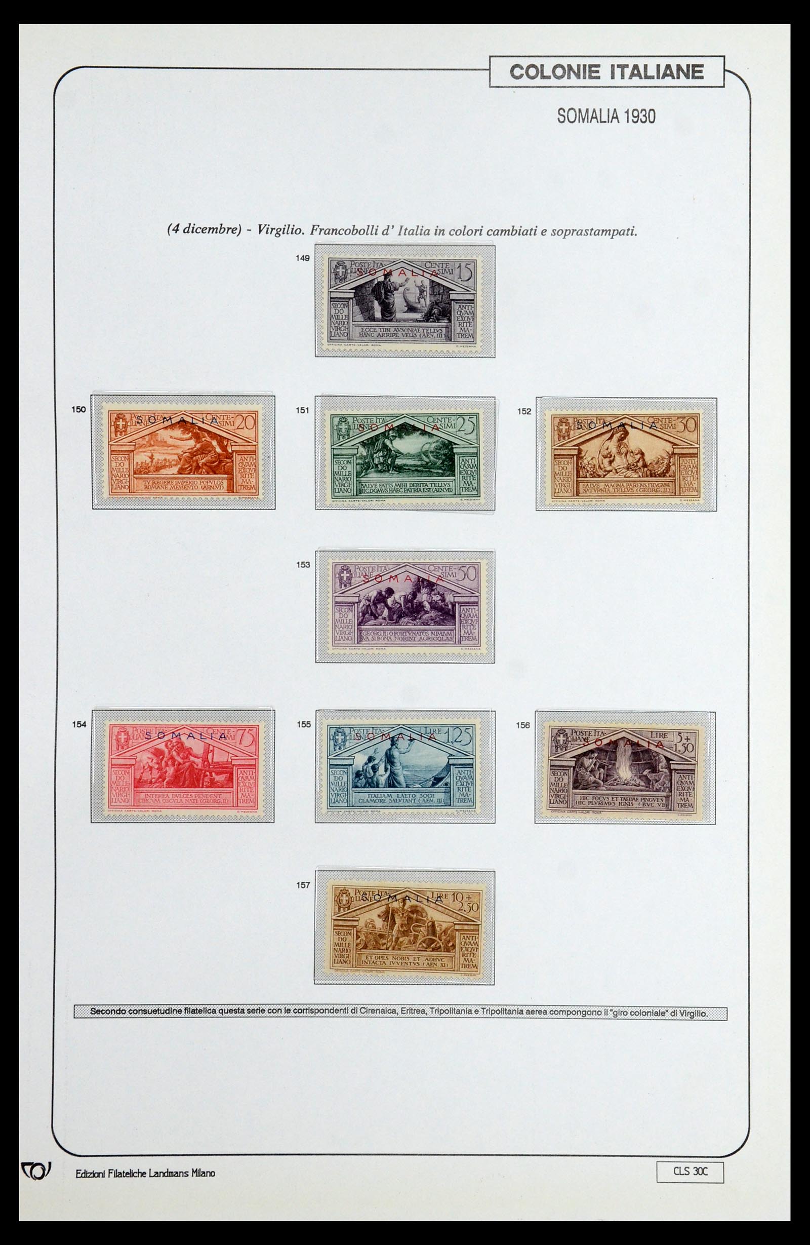 35807 046 - Postzegelverzameling 35807 Italiaanse koloniën 1893-1941.