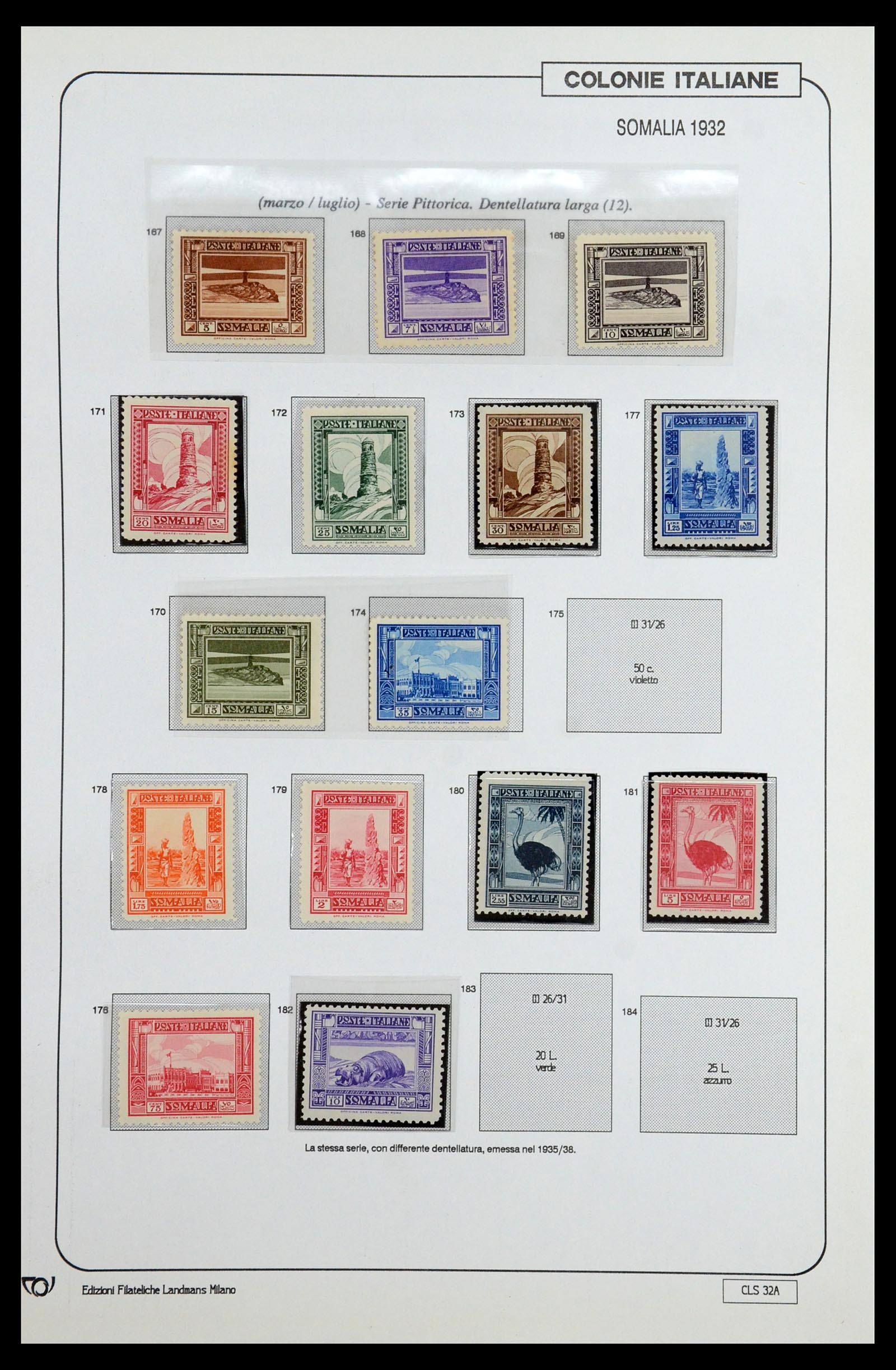 35807 048 - Stamp Collection 35807 Italian colonies 1893-1941.