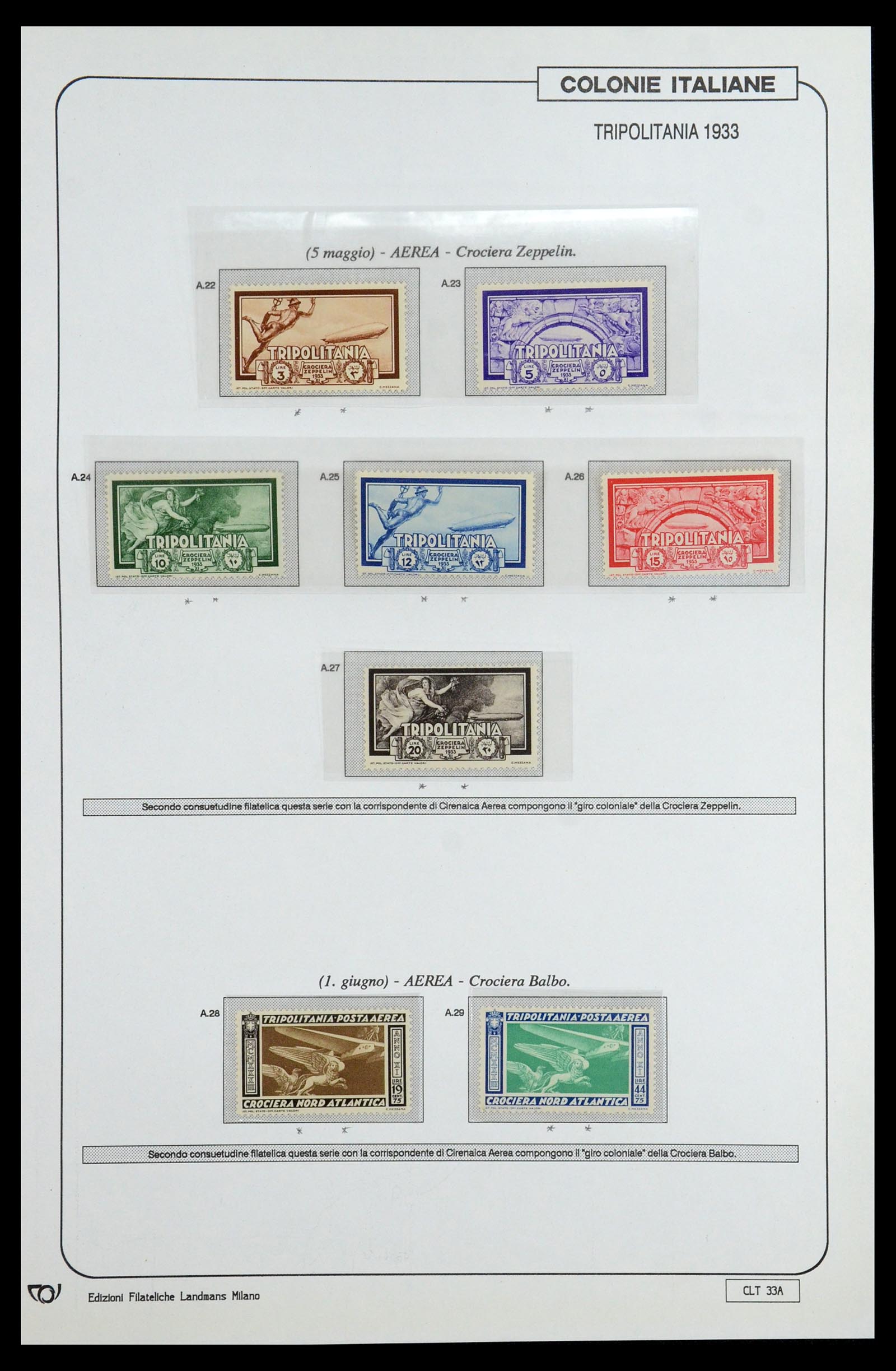 35807 068 - Postzegelverzameling 35807 Italiaanse koloniën 1893-1941.