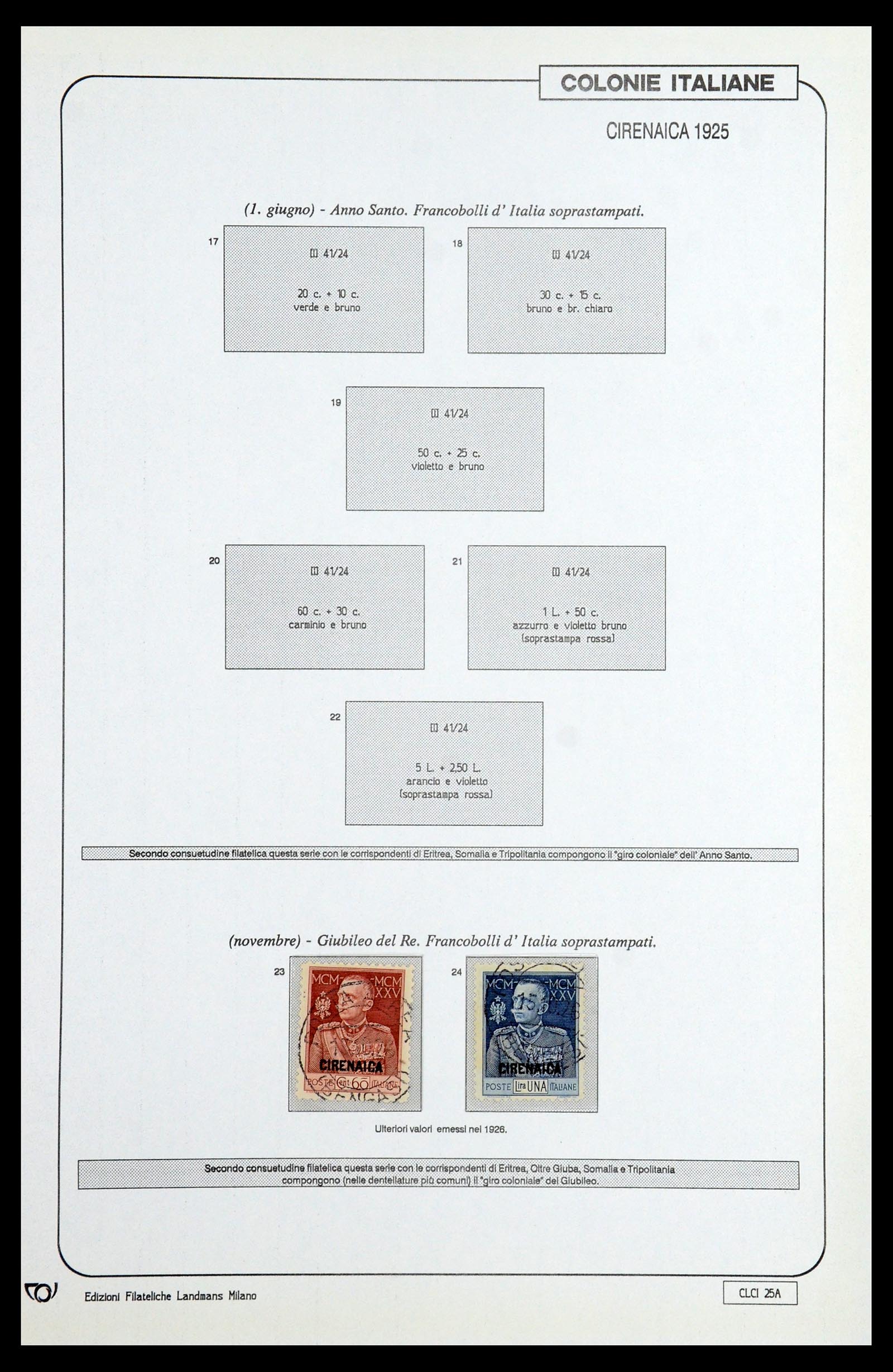 35807 088 - Postzegelverzameling 35807 Italiaanse koloniën 1893-1941.